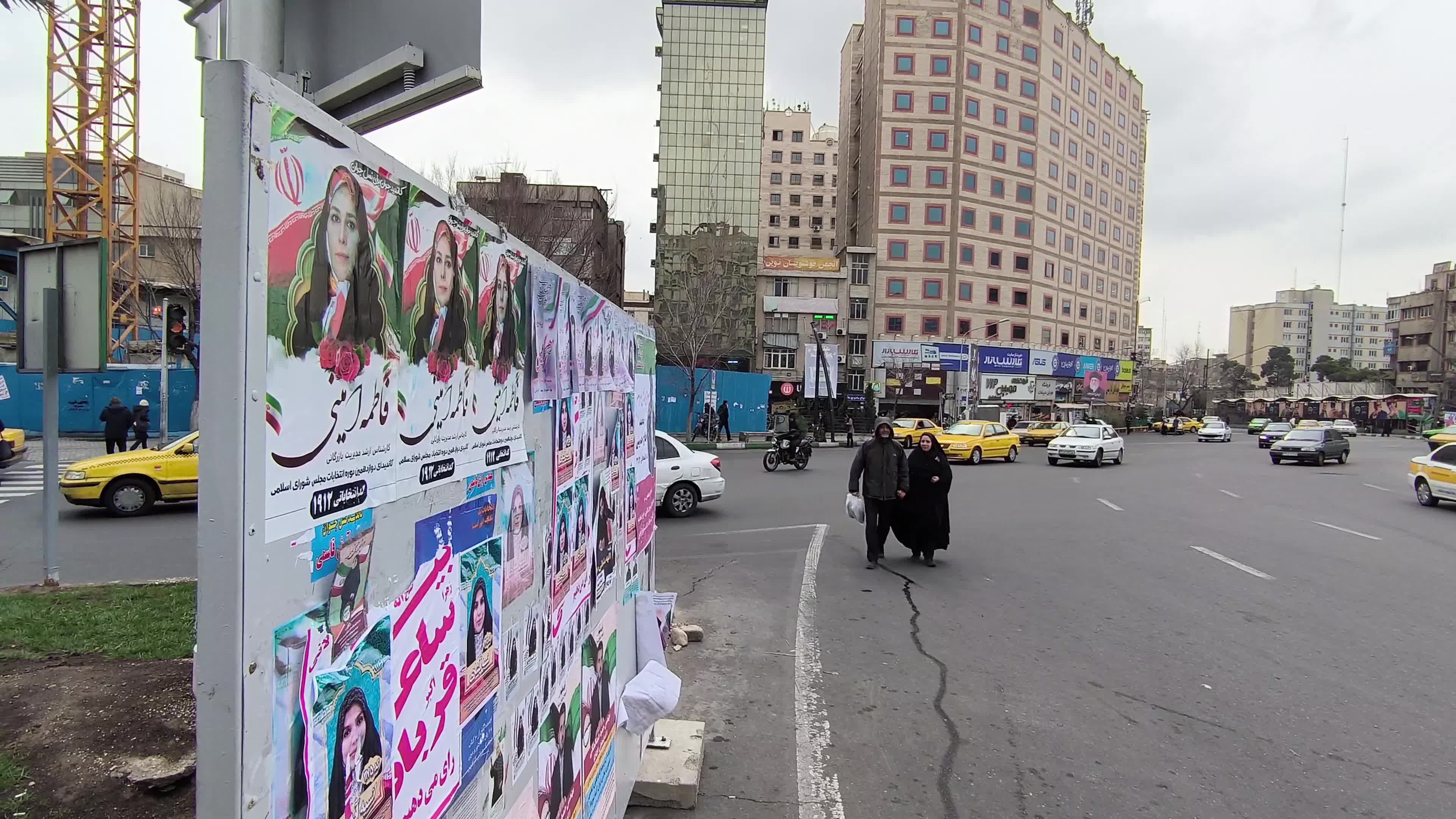 Parliamentary elections campaign in Tehran