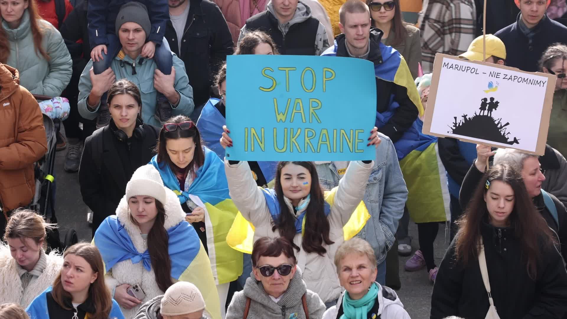 Two-Years Anniversary Of Russia's Invasion Of Ukraine