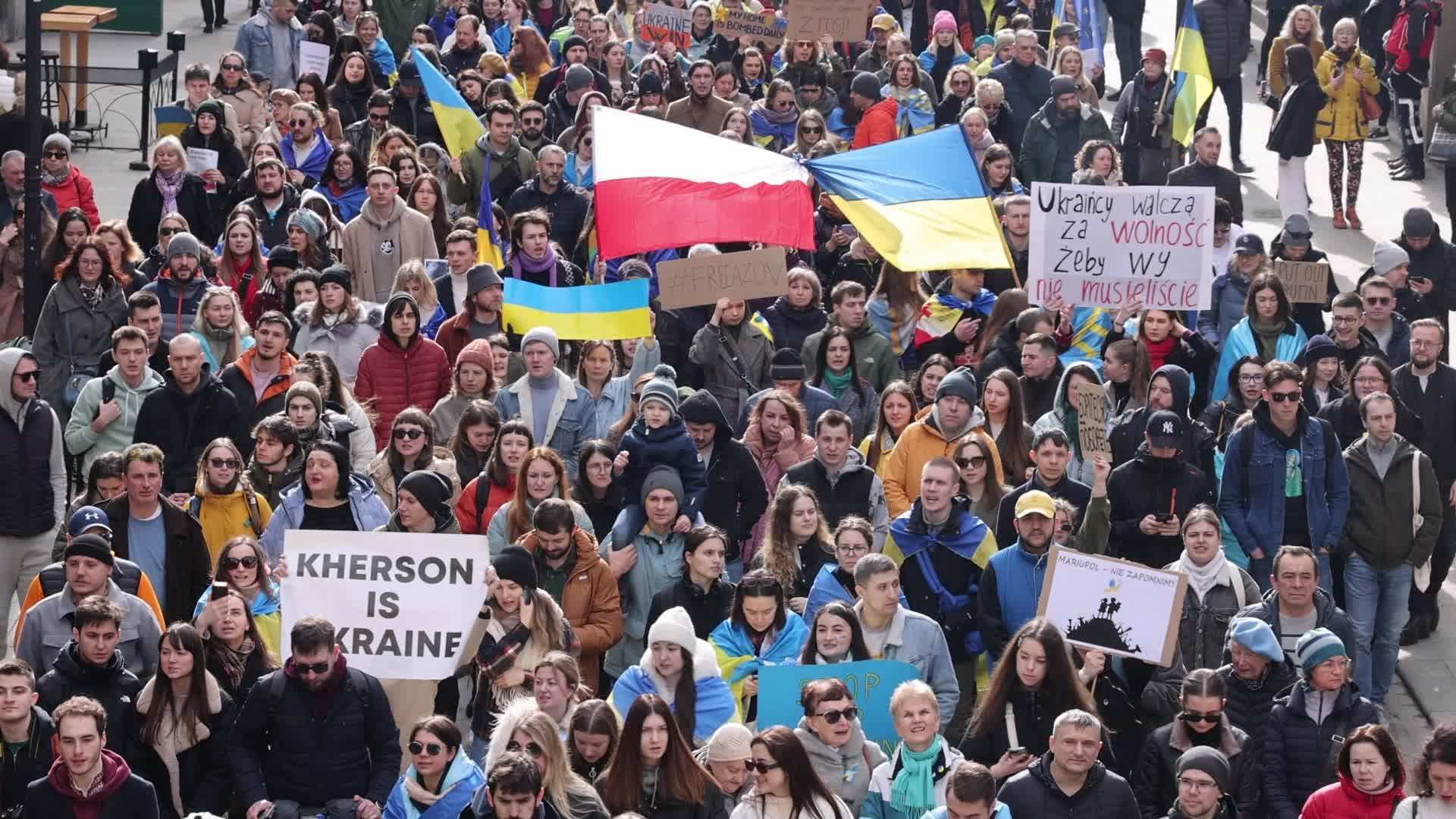 Two-Years Anniversary Of Russia's Invasion Of Ukraine