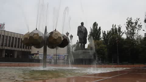 Lenin Monument In Kaliningrad