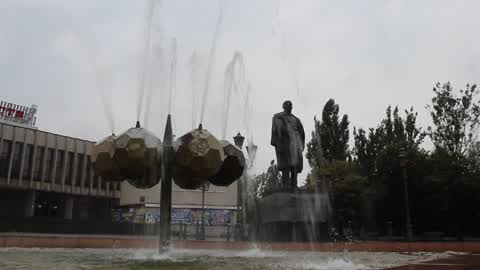 Lenin Monument In Kaliningrad