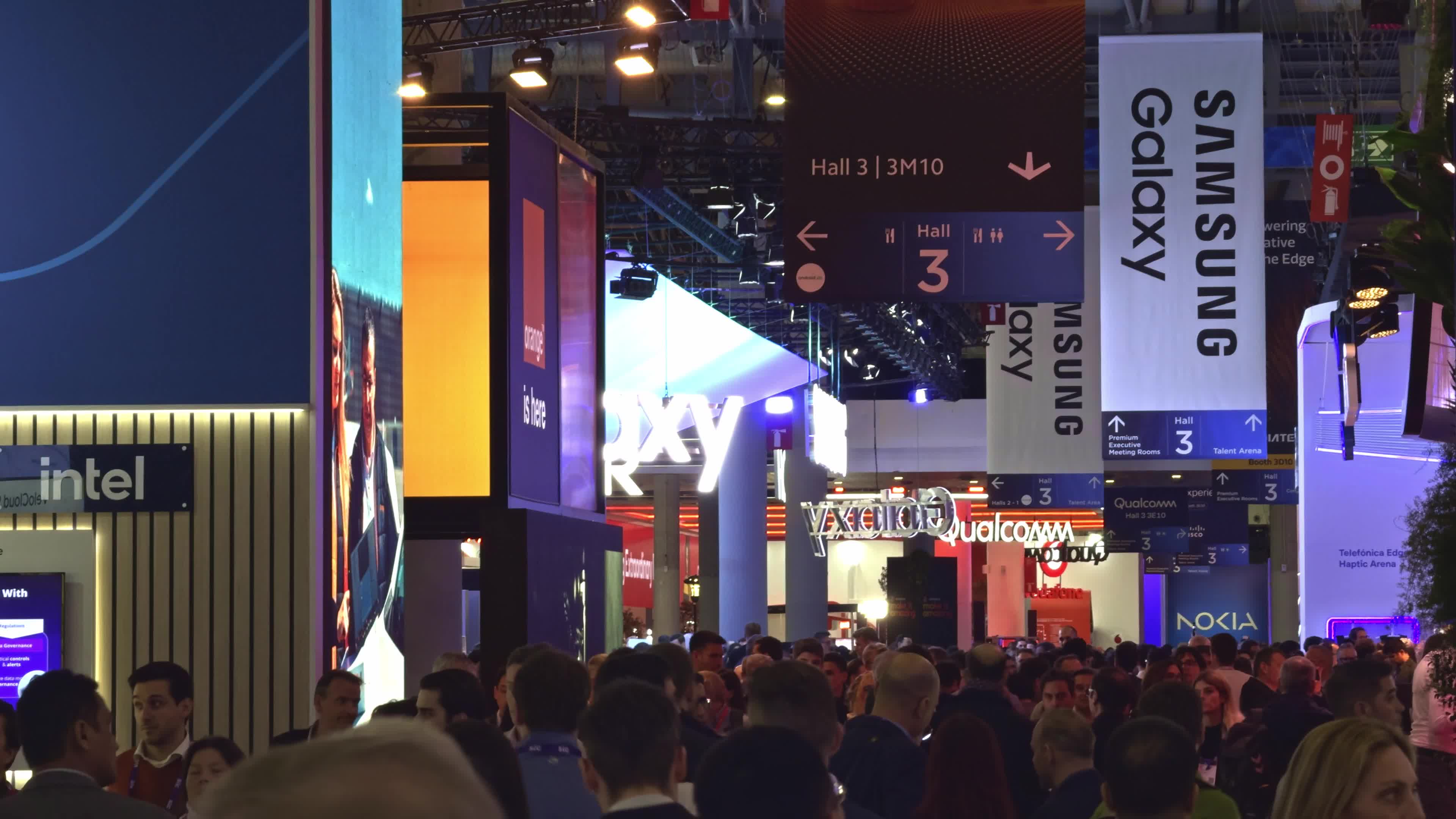 Ambiance at Mobile World Congress