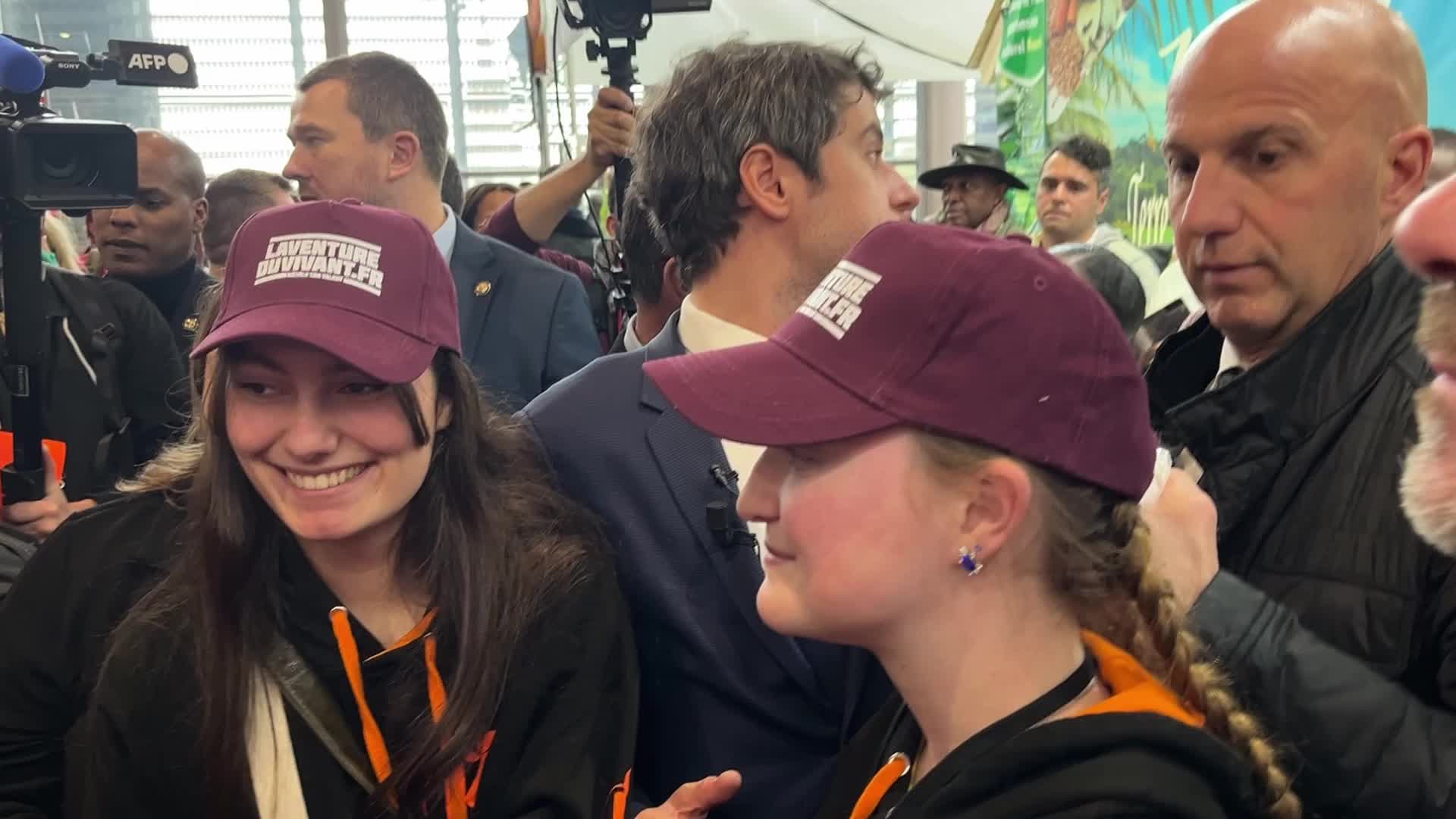 French Premier Attal at the Agricultural Fair