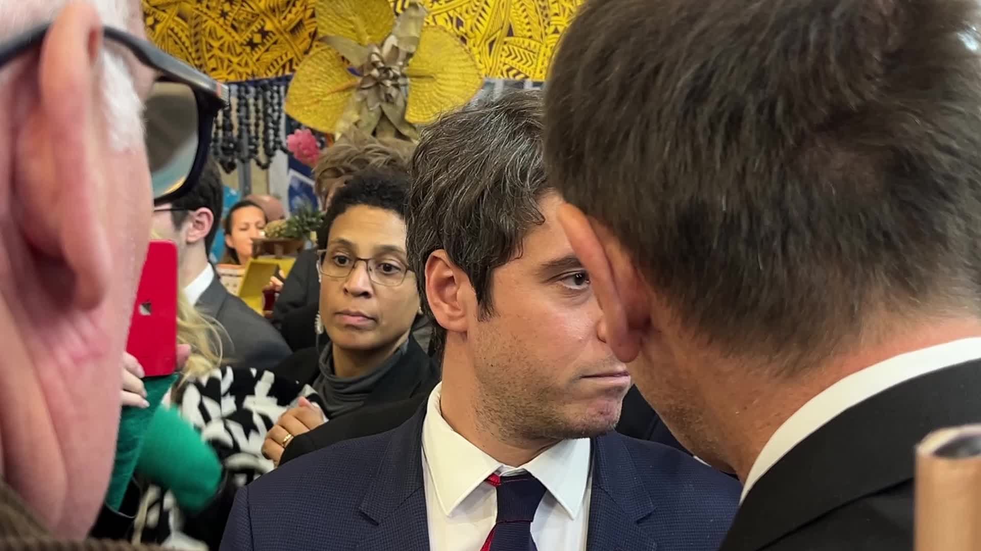 French Premier Attal at the Agricultural Fair