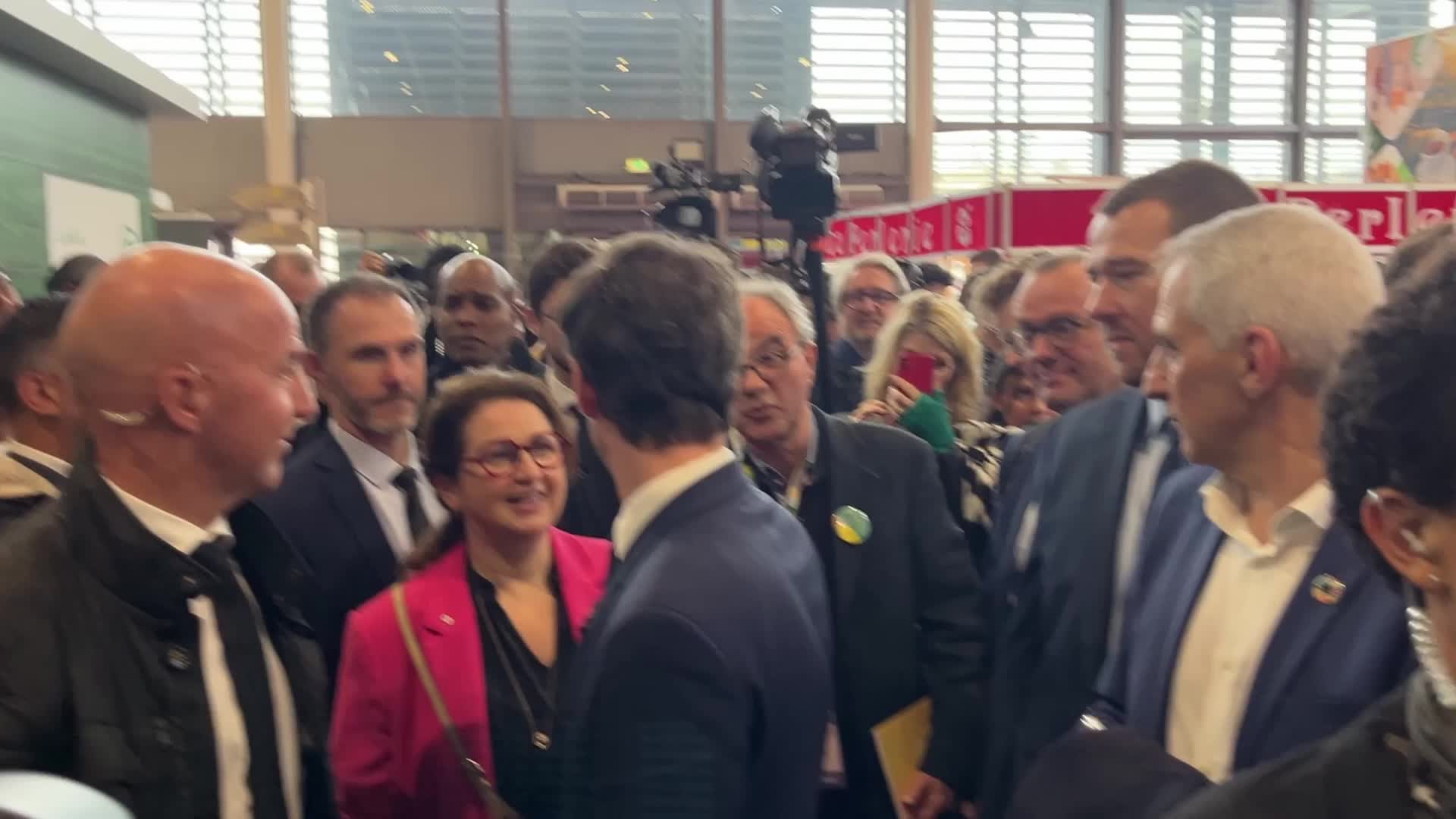 French Premier Attal at the Agricultural Fair