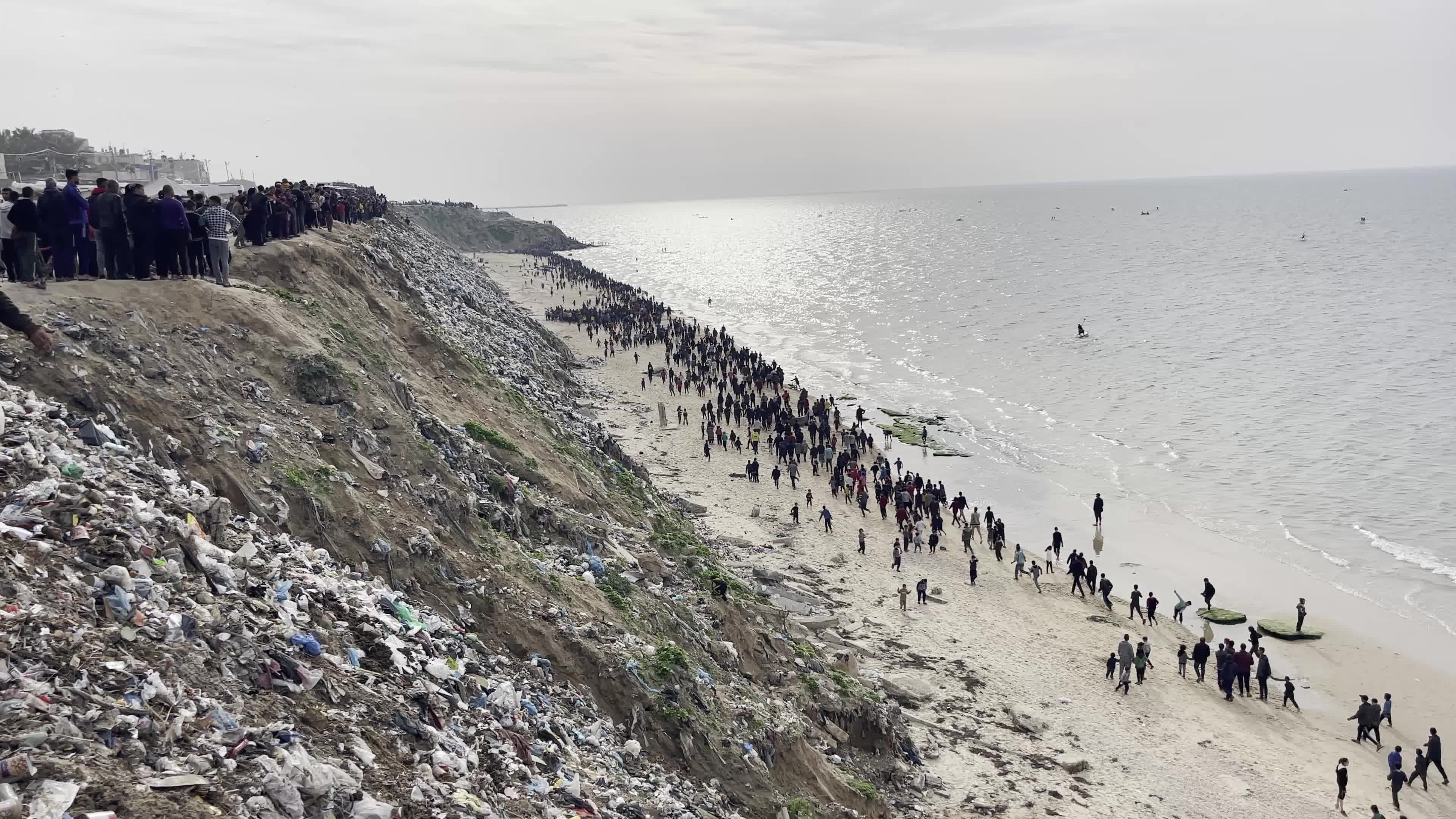 Jordan and France Airdrop Food and Other Aid Into Gaza