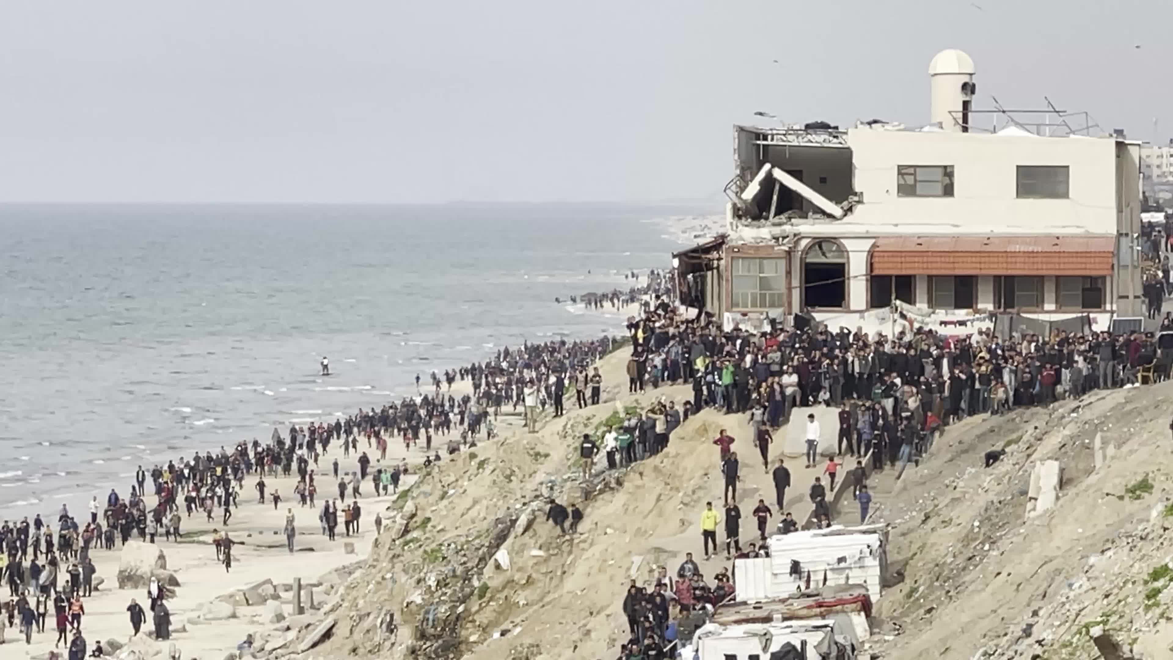 Jordan and France Airdrop Food and Other Aid Into Gaza
