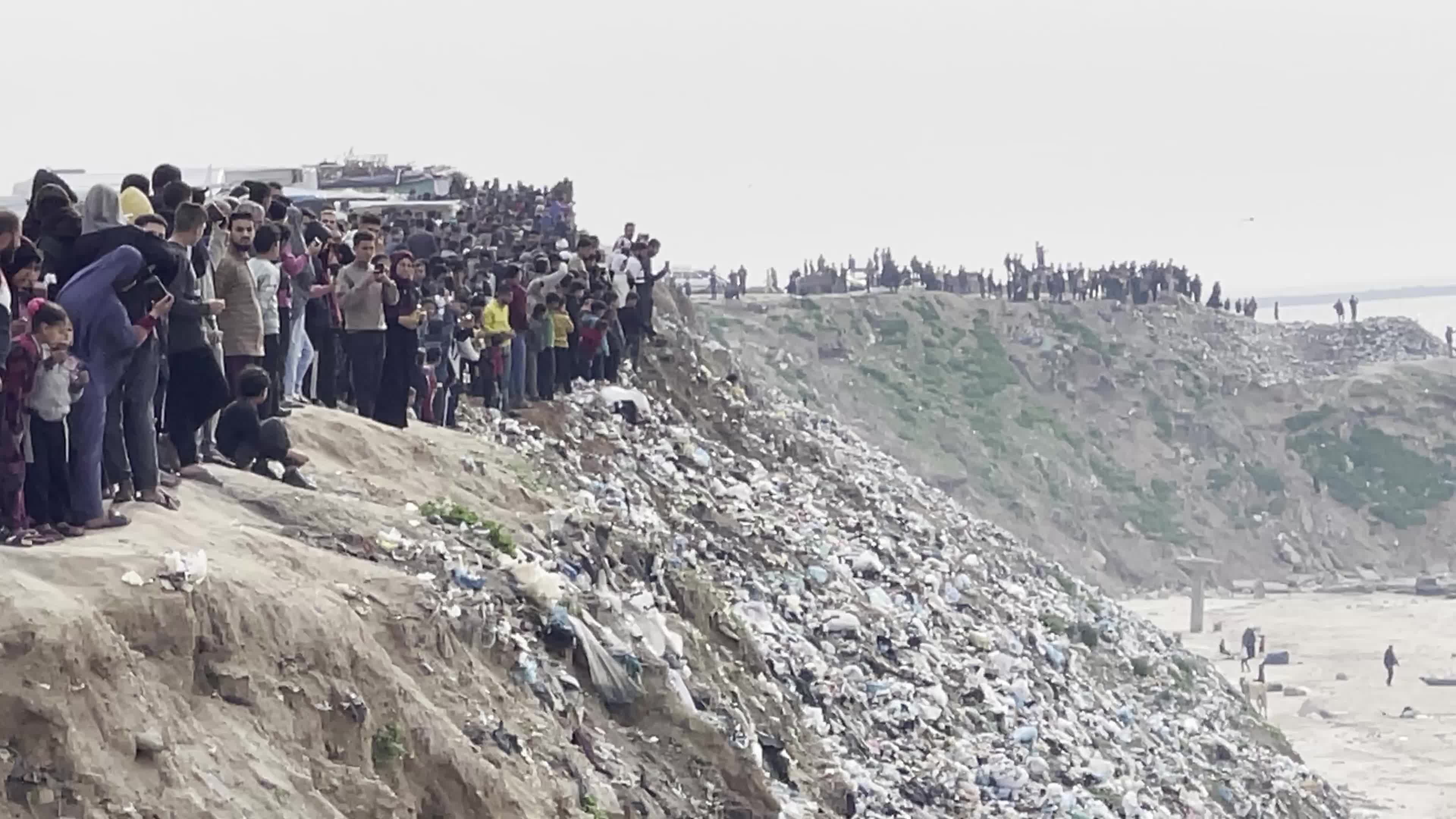 Jordan and France Airdrop Food and Other Aid Into Gaza