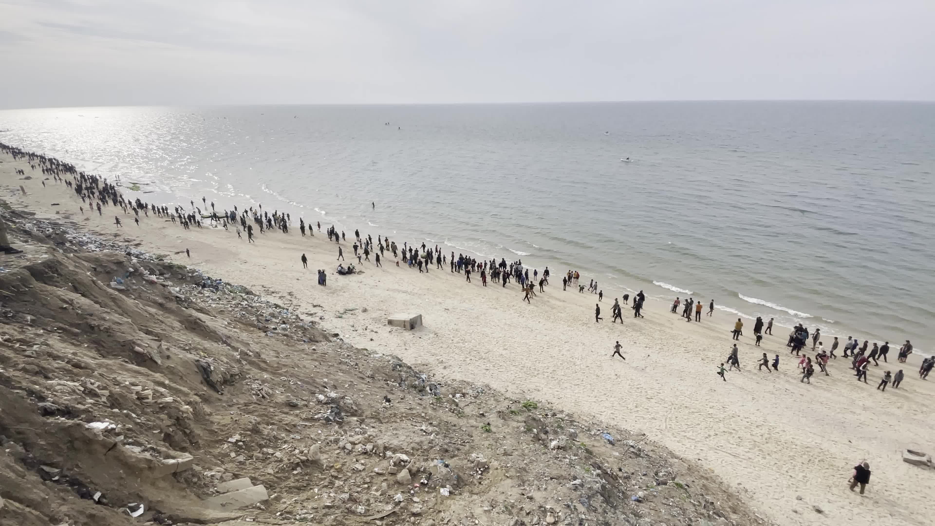 Jordan and France Airdrop Food and Other Aid Into Gaza