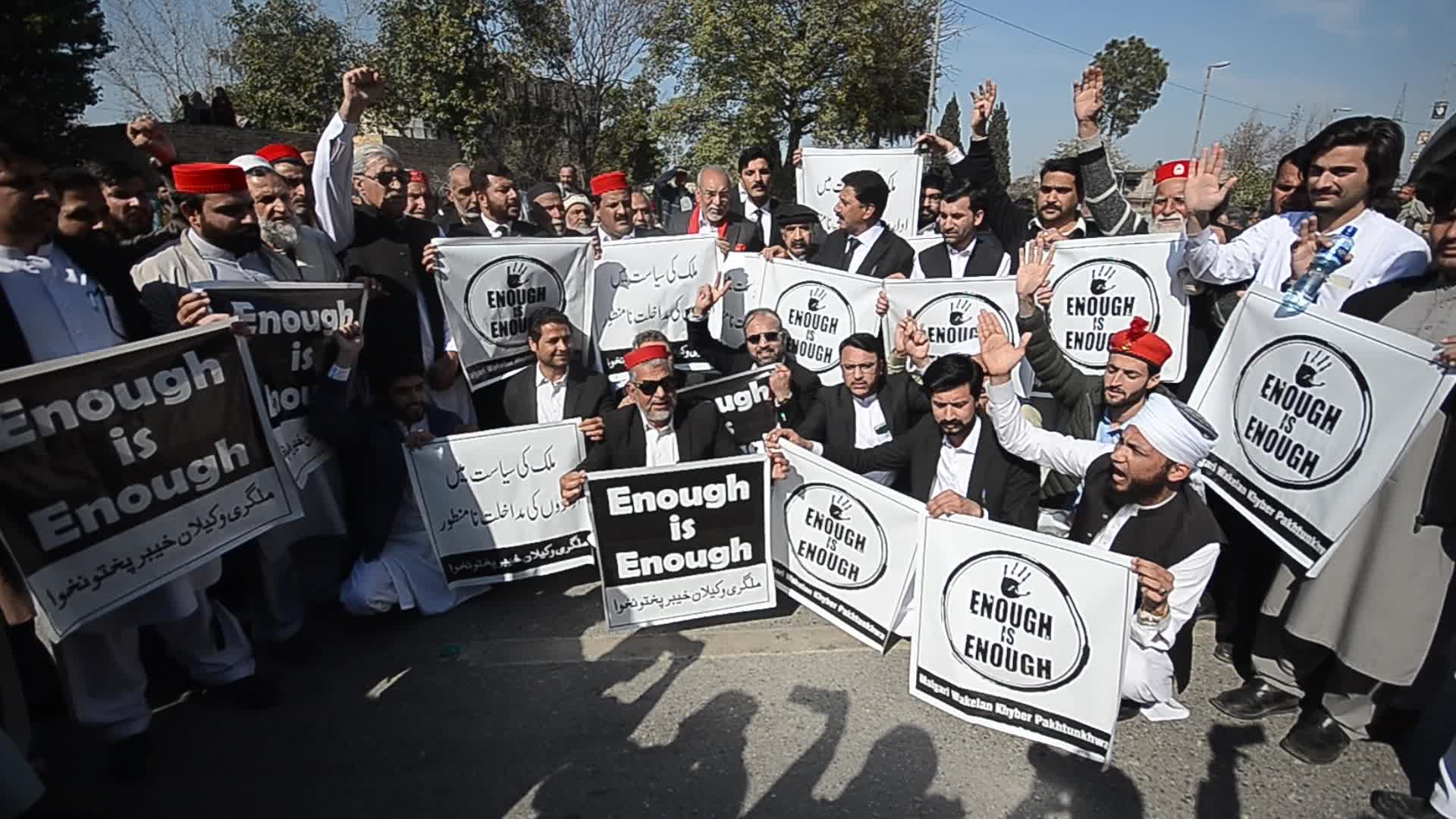 Pakistan's ANP party protests against alleged rigging in general election 