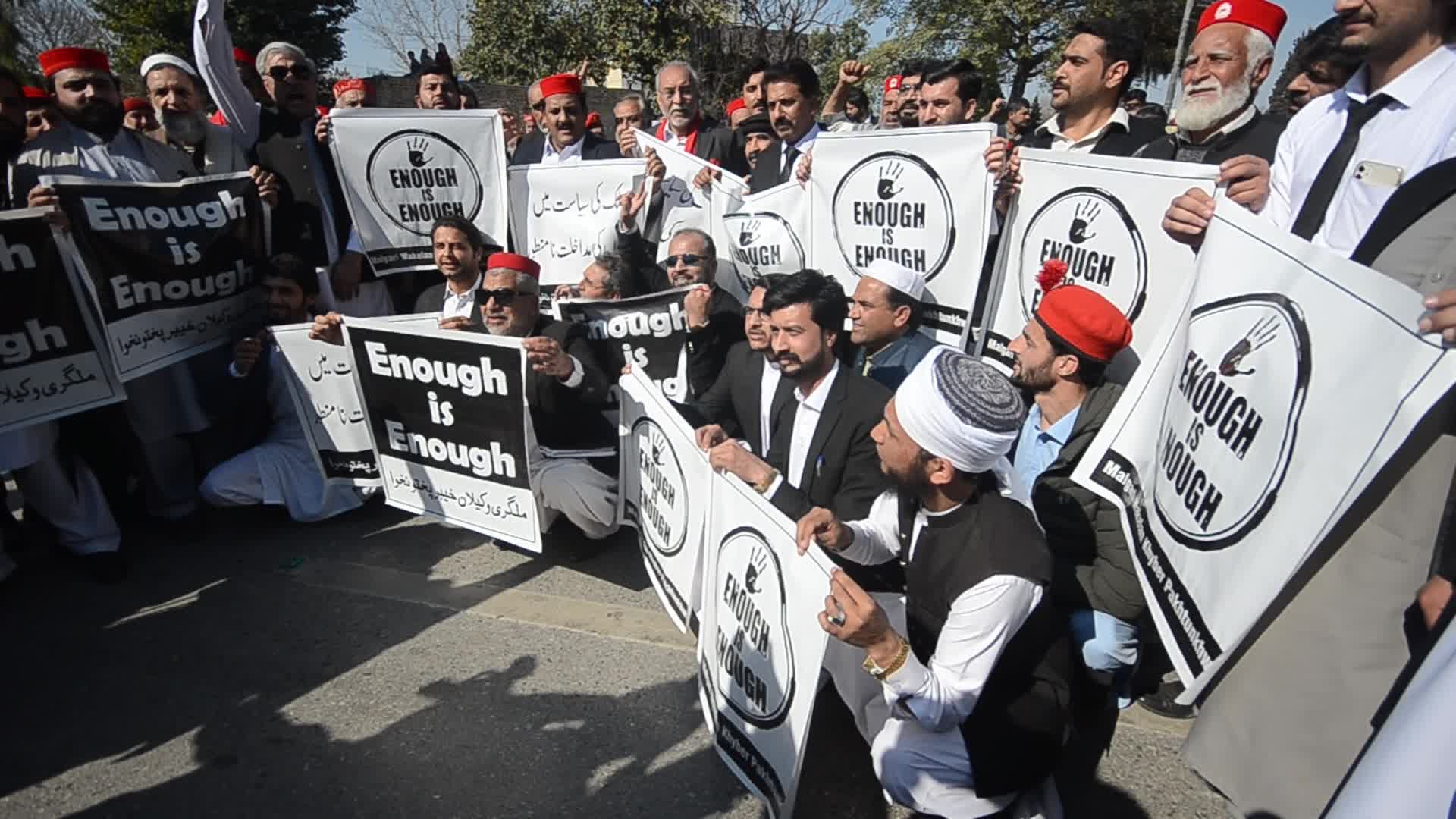 Pakistan's ANP party protests against alleged rigging in general election 