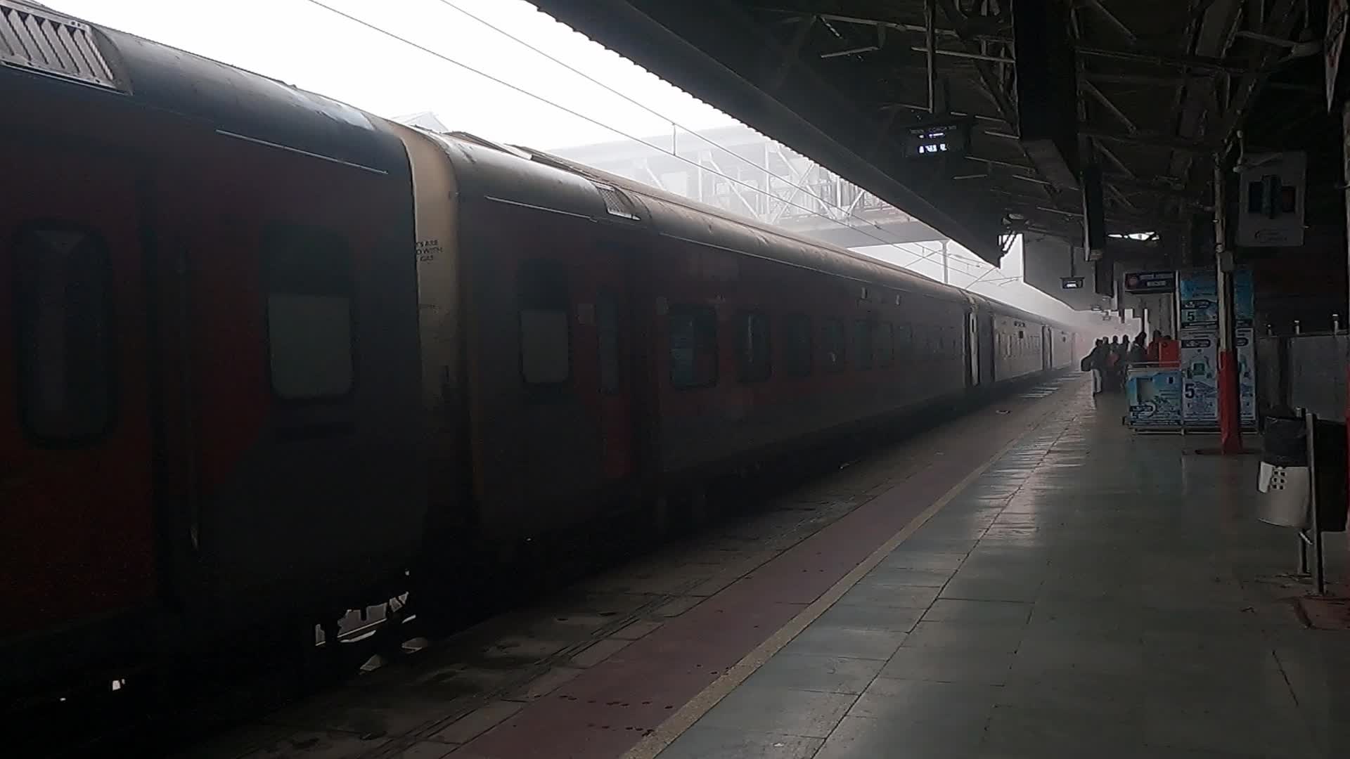 Heavy Smog In Lucknow, India