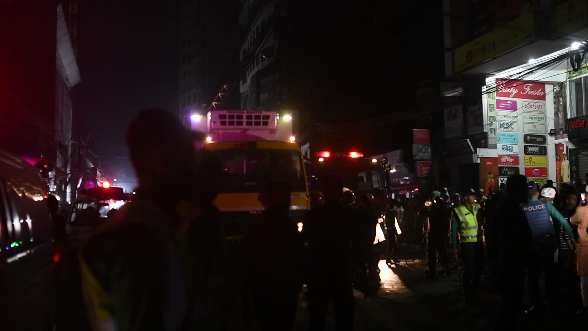 Fire in Dhaka, Killed 43