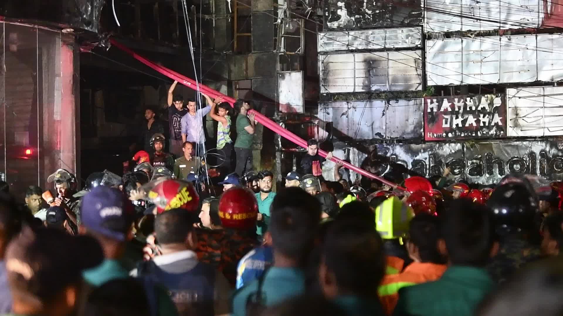Fire in Dhaka, Killed 43