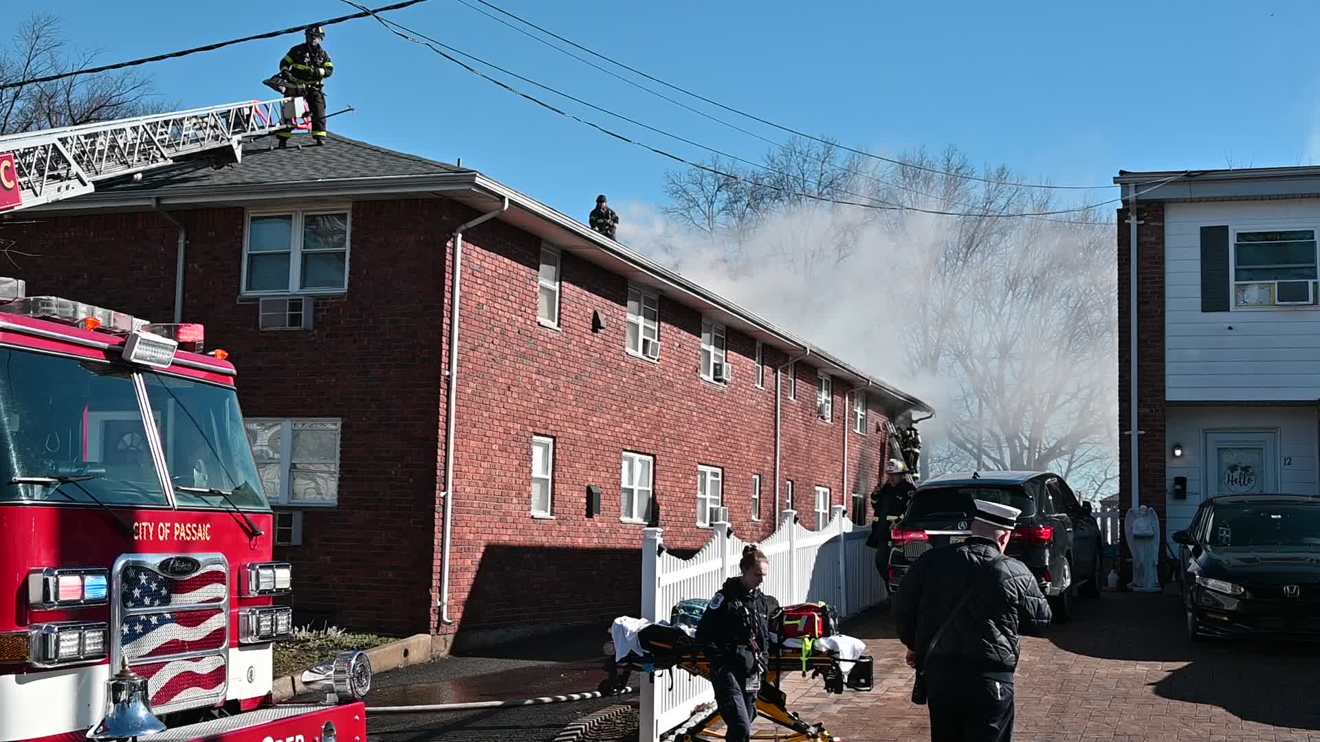 Fatal Fire At Apartment Building In Passaic New Jersey