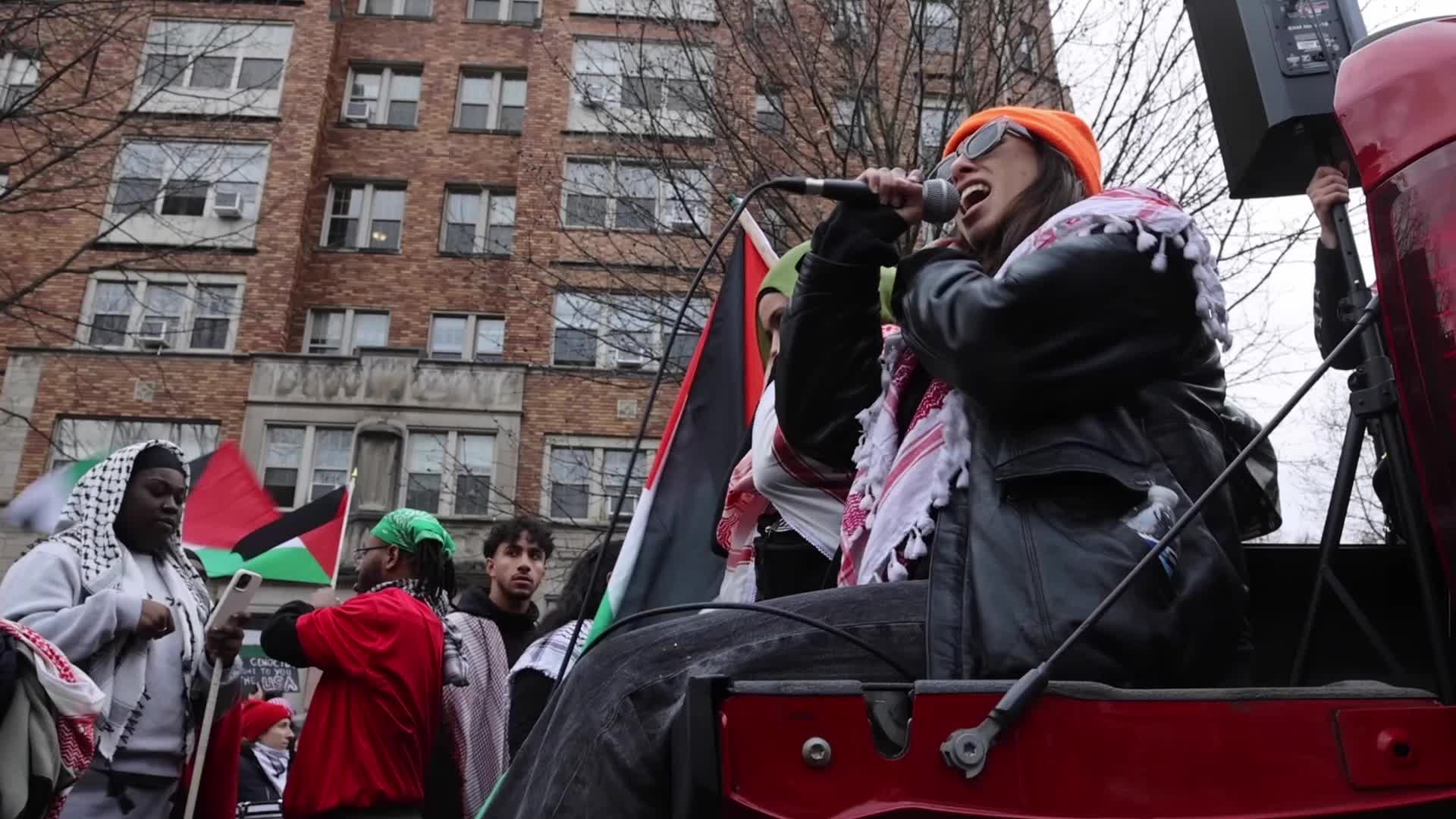Pro-Palestine protest in Washington