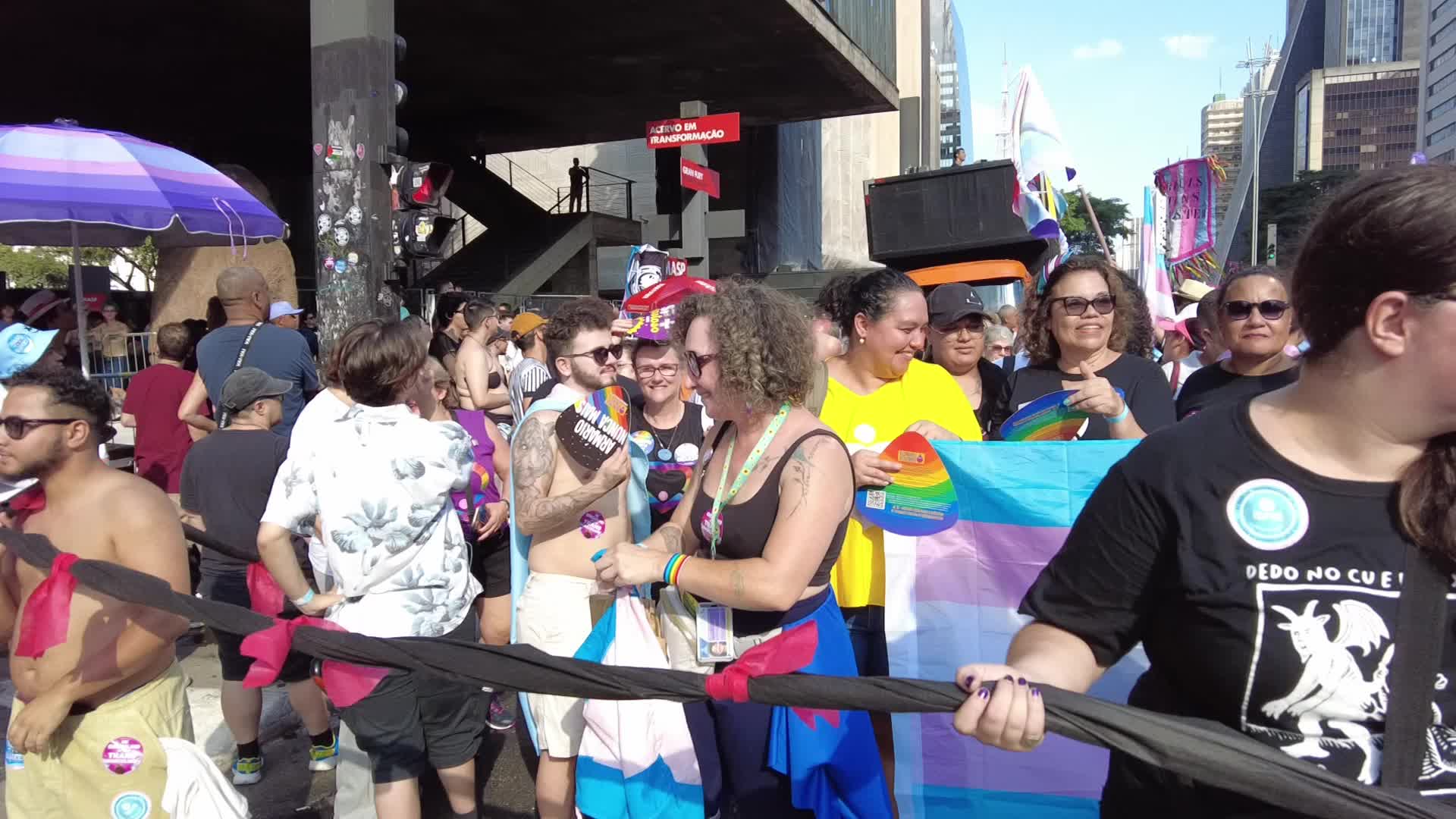 Transmasculine March In Sao Paulo, Brazil