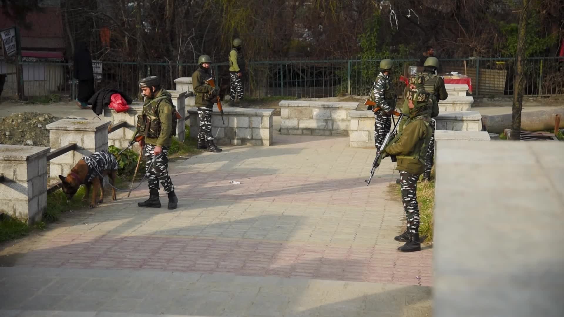 Security tightened ahead of Prime Minister Narendra Modi's visit to Kashmi