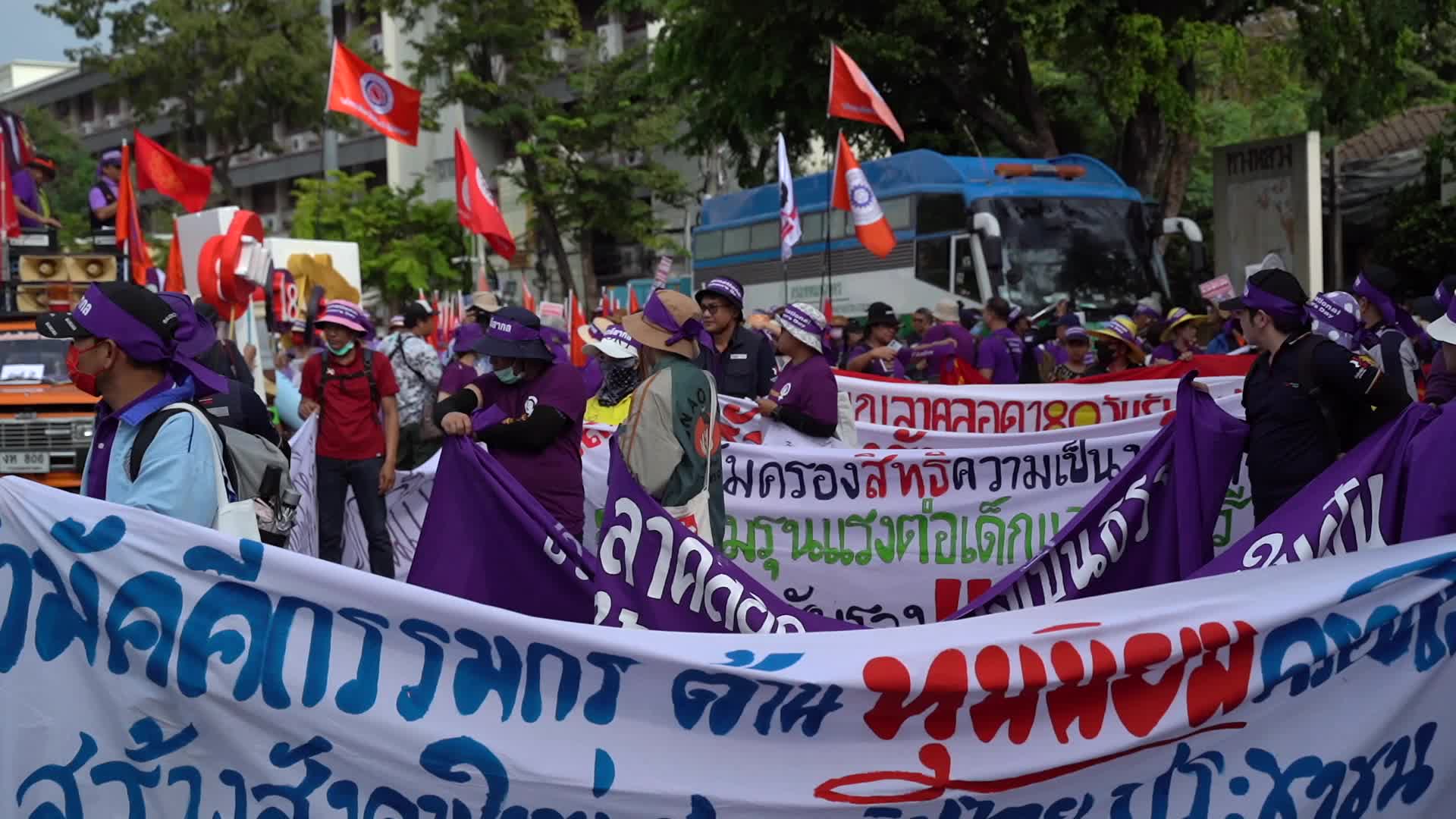 International Women's Day in Bangkok.