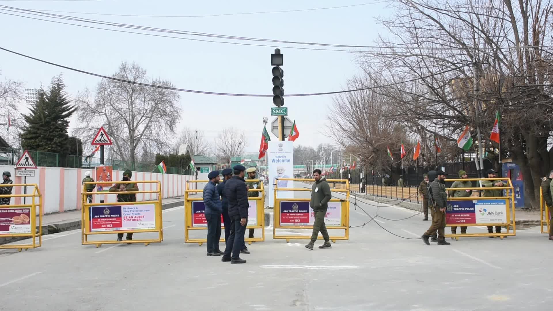 Kashmir: Tight Security On Indian Prime Minister's Visit