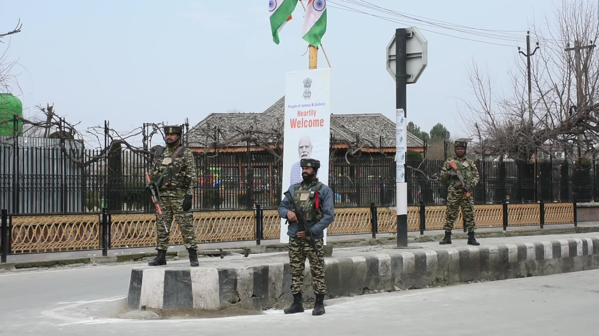 Kashmir: Tight Security On Indian Prime Minister's Visit