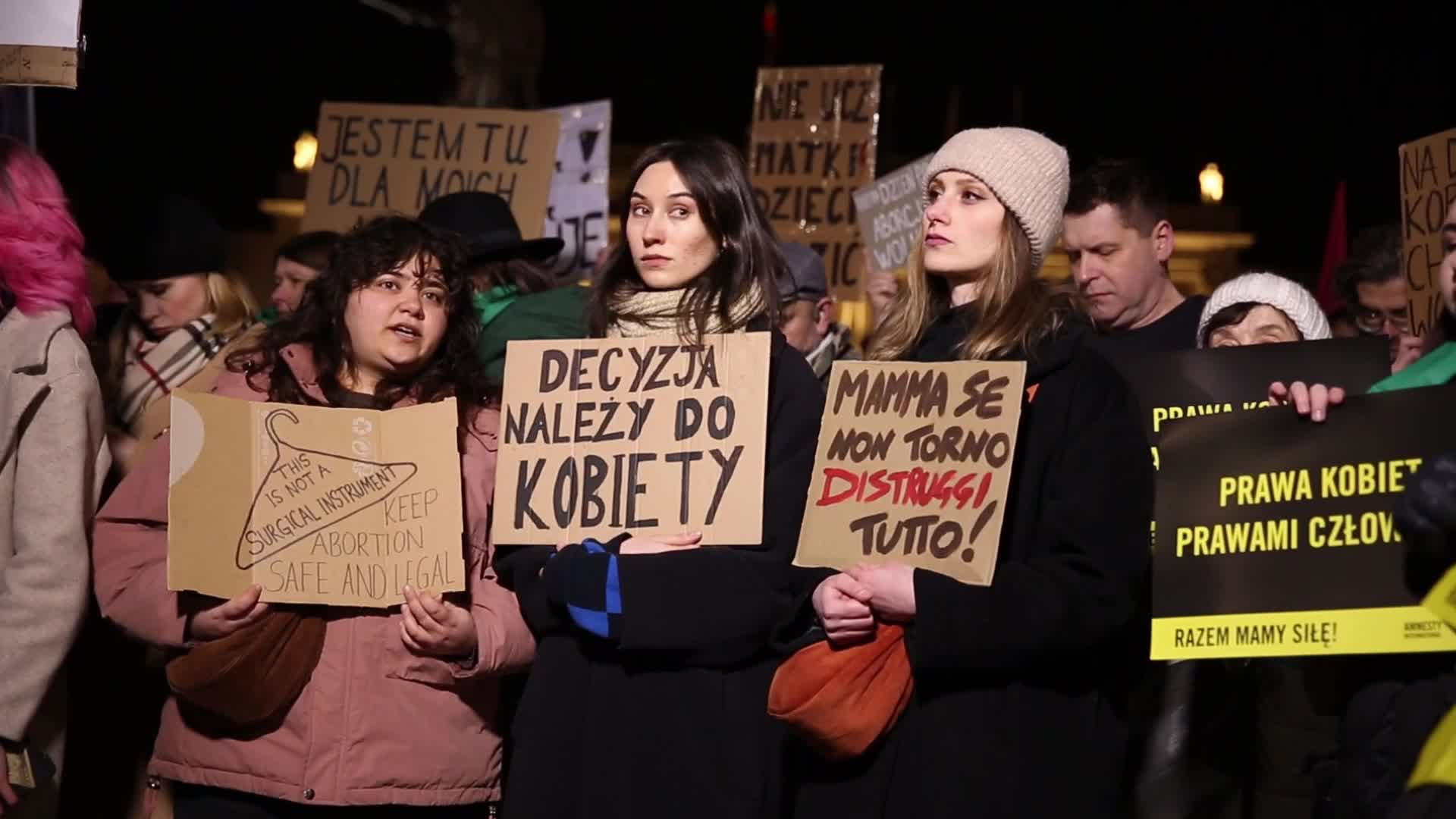Pro-Choice protests in Poland