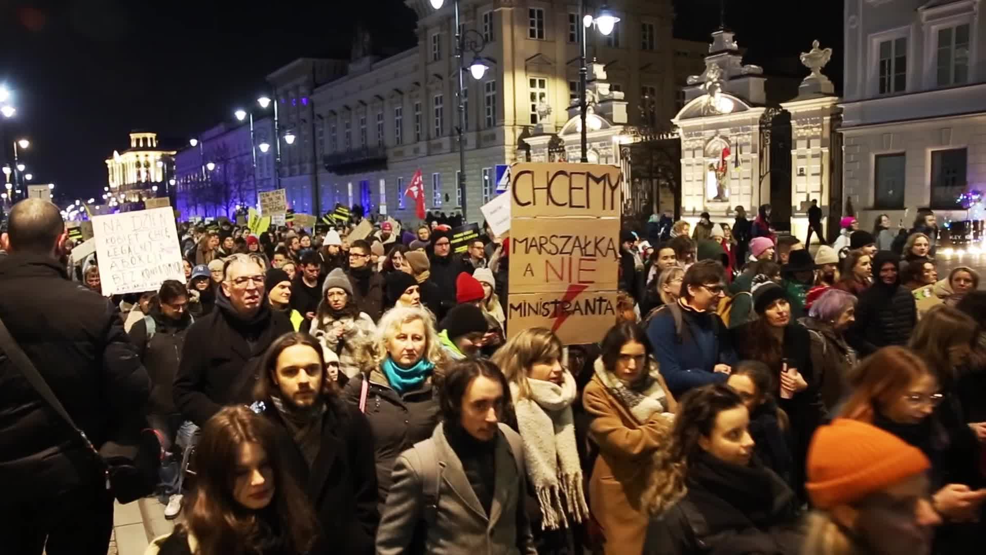 Pro-Choice protests in Poland