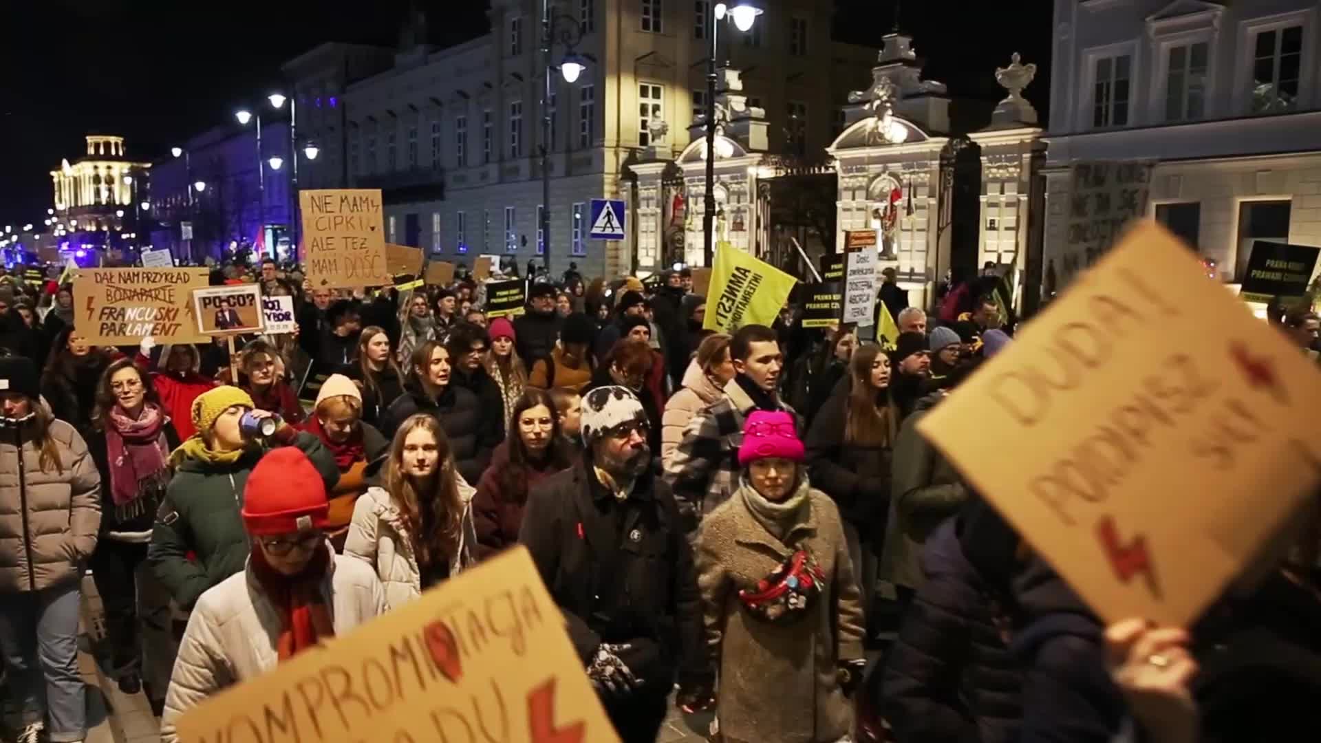 Pro-Choice protests in Poland