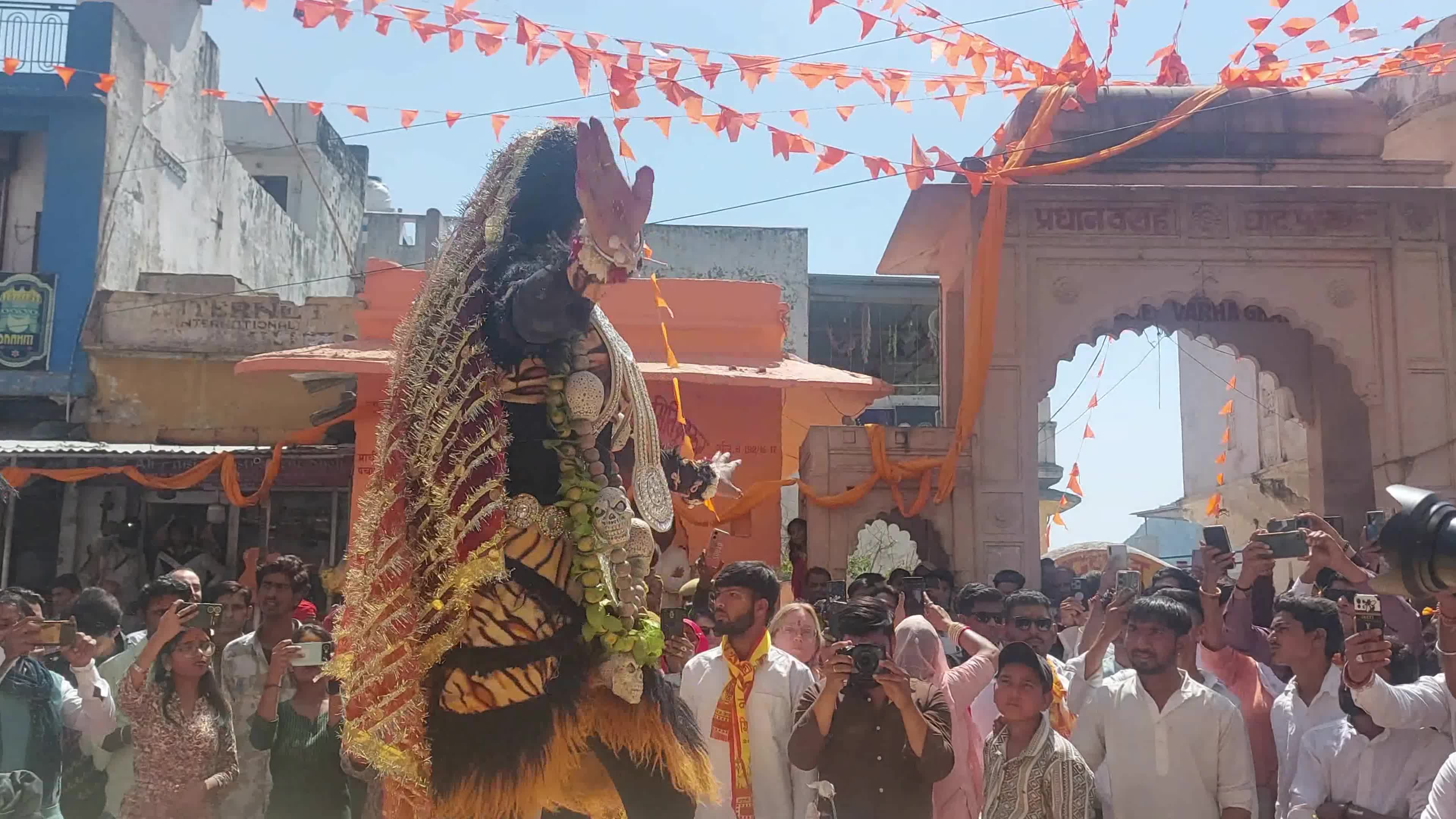 Maha shivratri in Pushkar, India on 08 March 2024