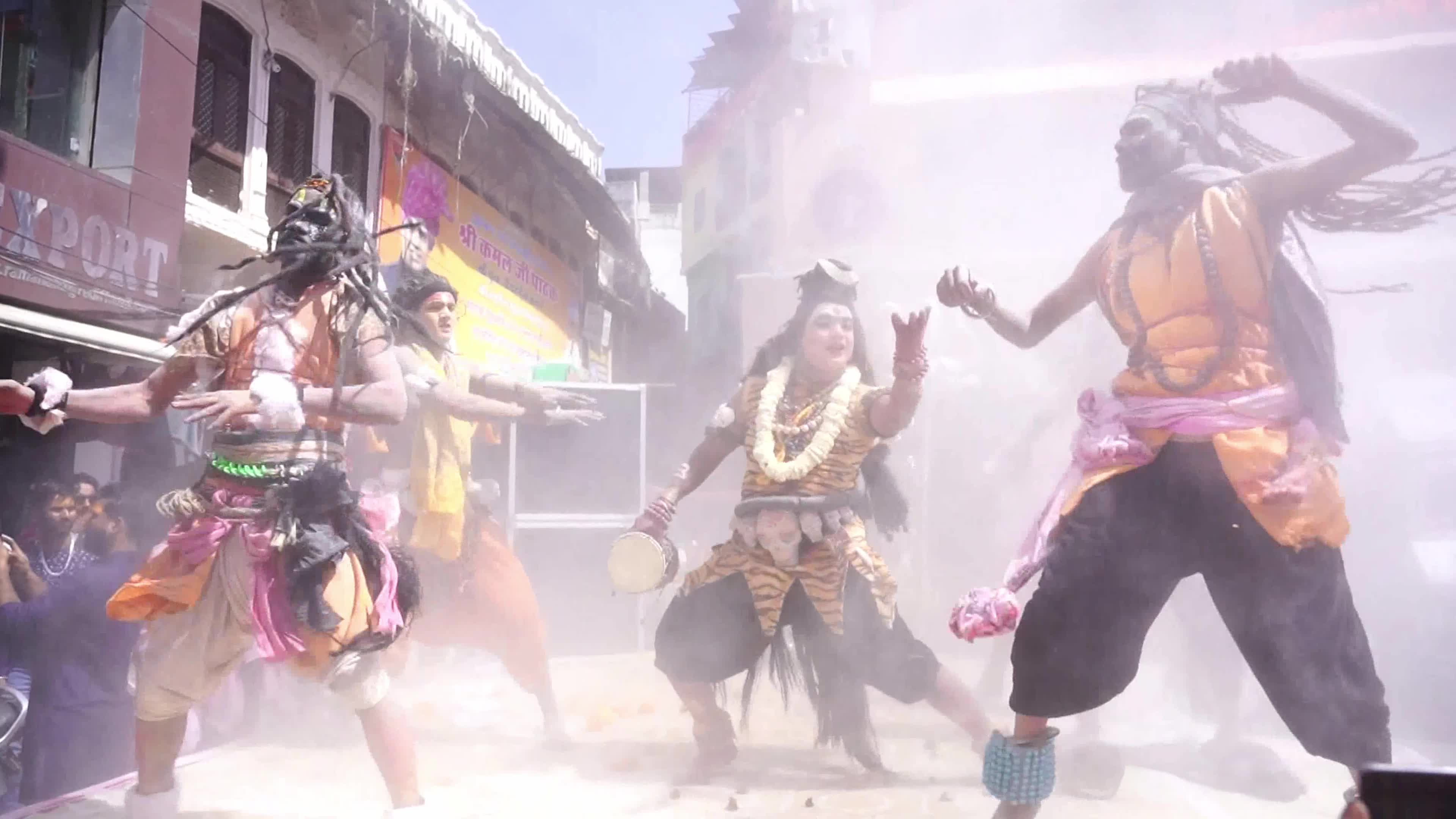 Maha shivratri in Pushkar, India on 08 March 2024