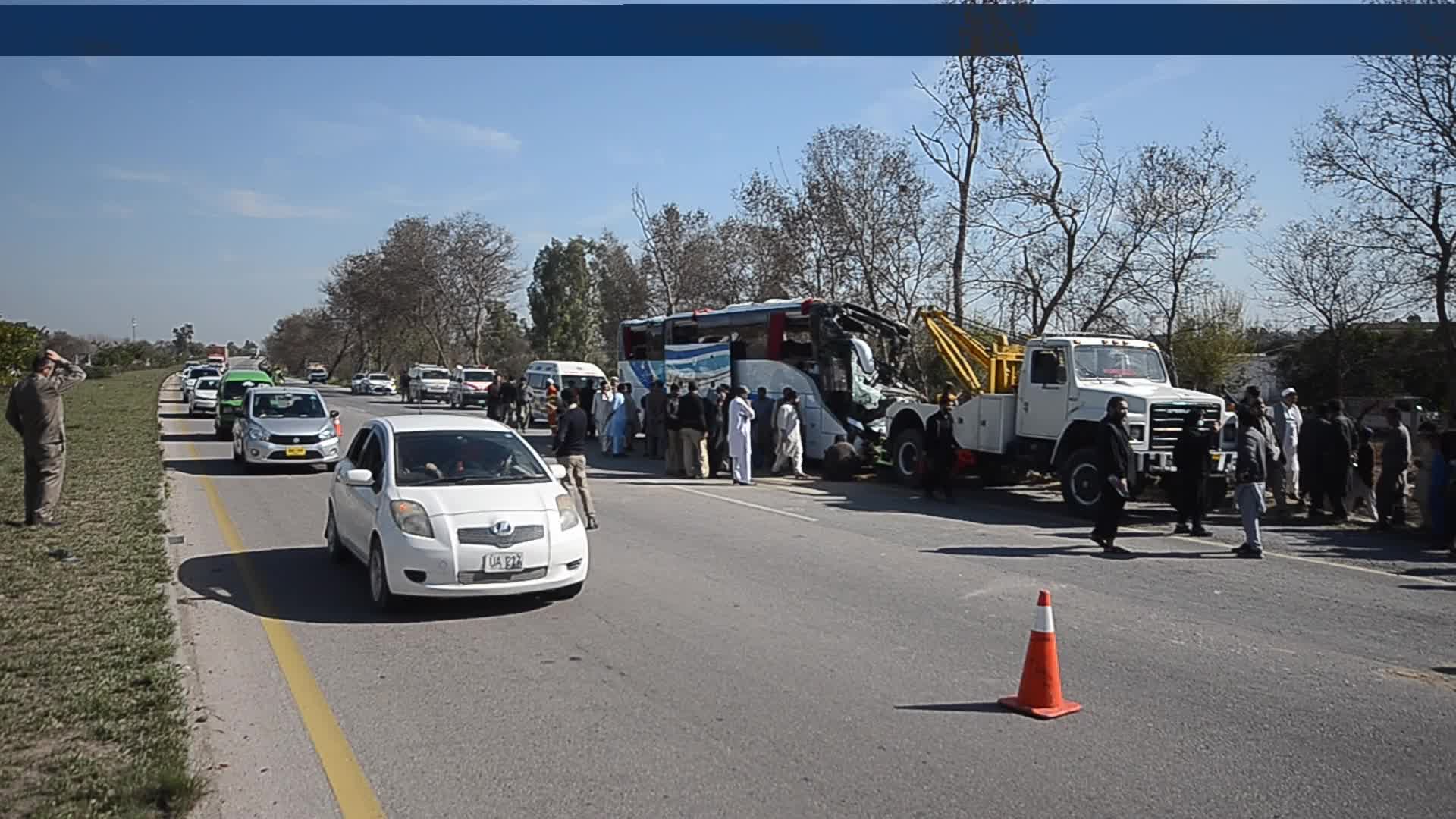 Three Killed In Motorway Accident 