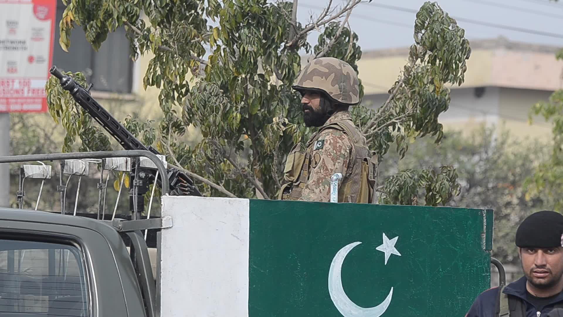 At least two people killed and one injured in an explosion on a roadside in Peshawar