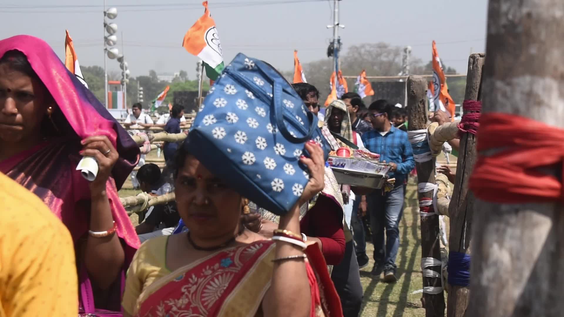 Trinamool's Poll Rally In Kolkata