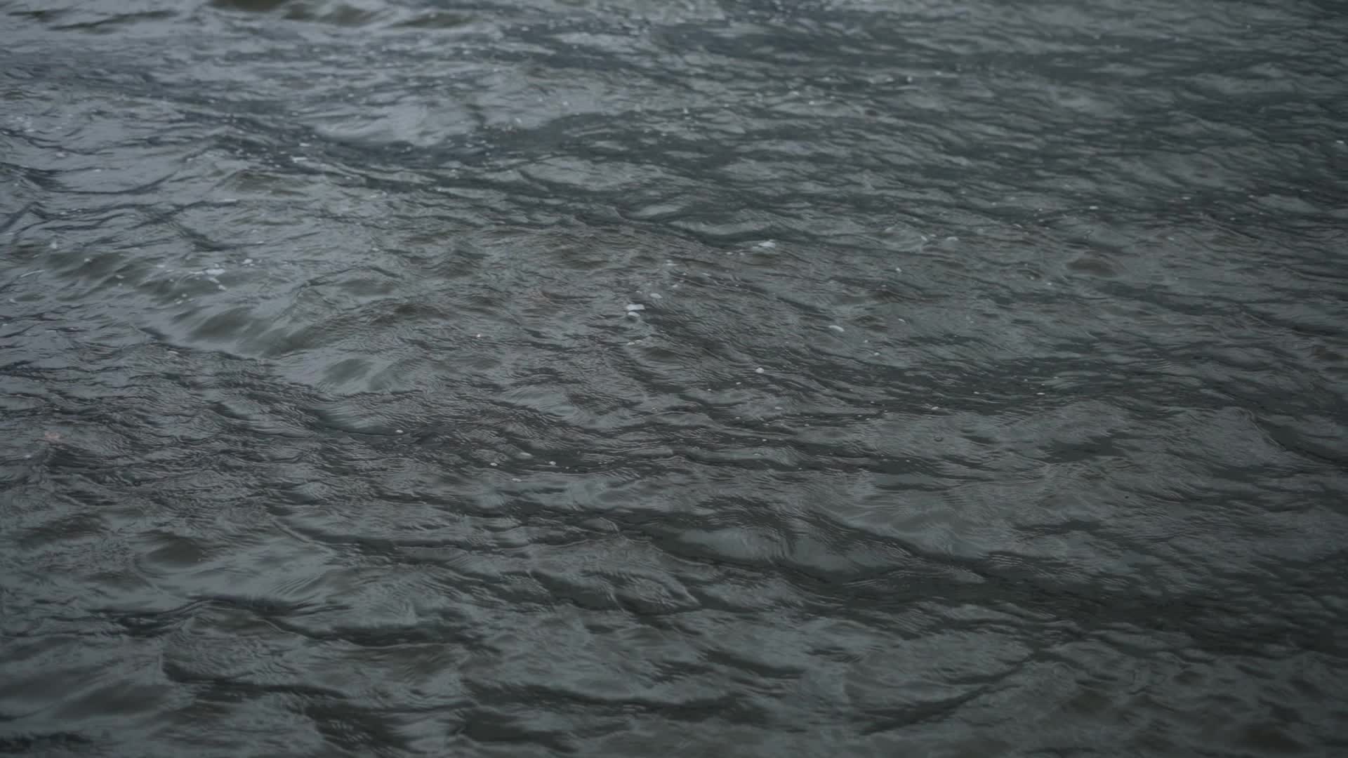 Gusty winds and rains in Kashmir