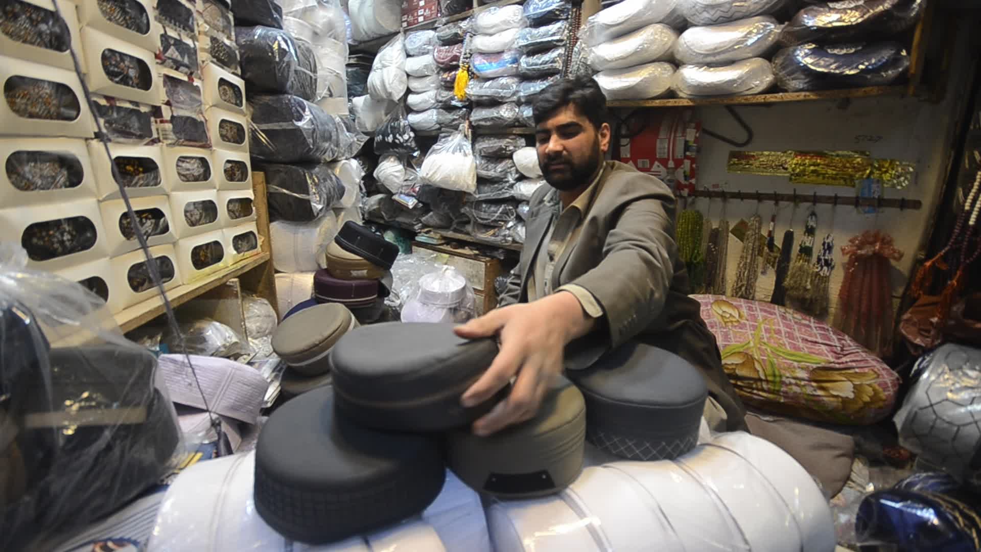 People shop ahead of Muslims' holy month of Ramdan in Pakistan