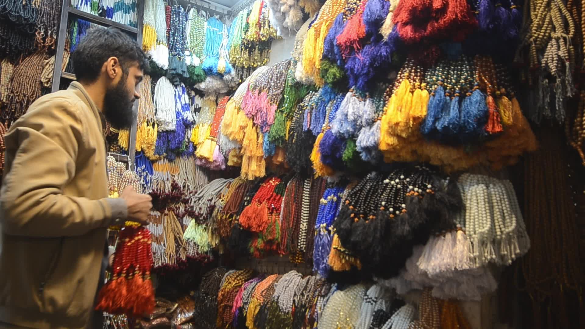 People shop ahead of Muslims' holy month of Ramdan in Pakistan