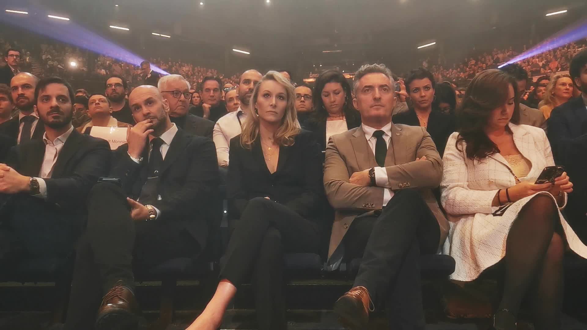 Party's campaign launch of the French far right party Reconquete for June's European Parliament elections