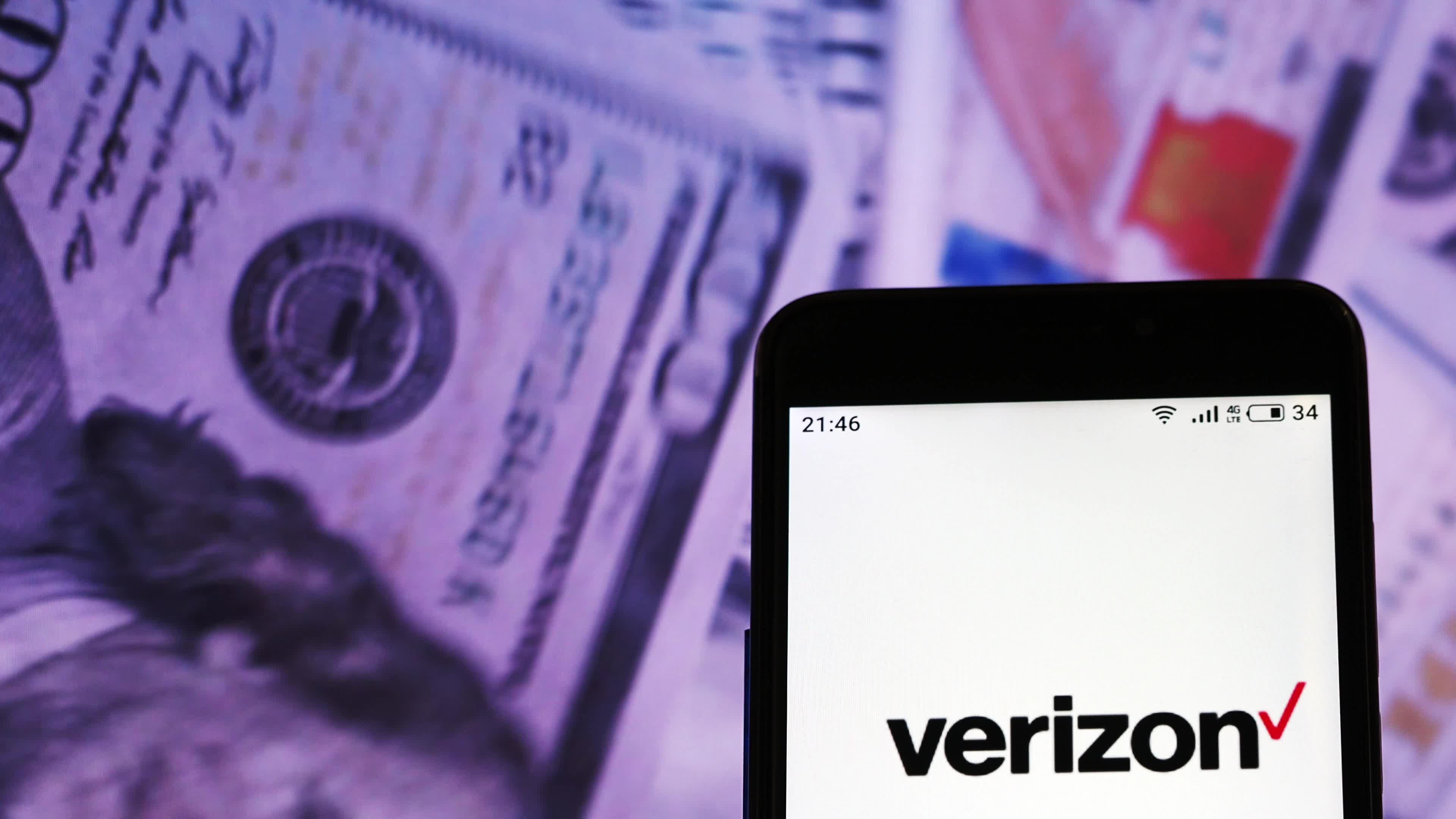 Video illustration the logo of Verizon Wireless