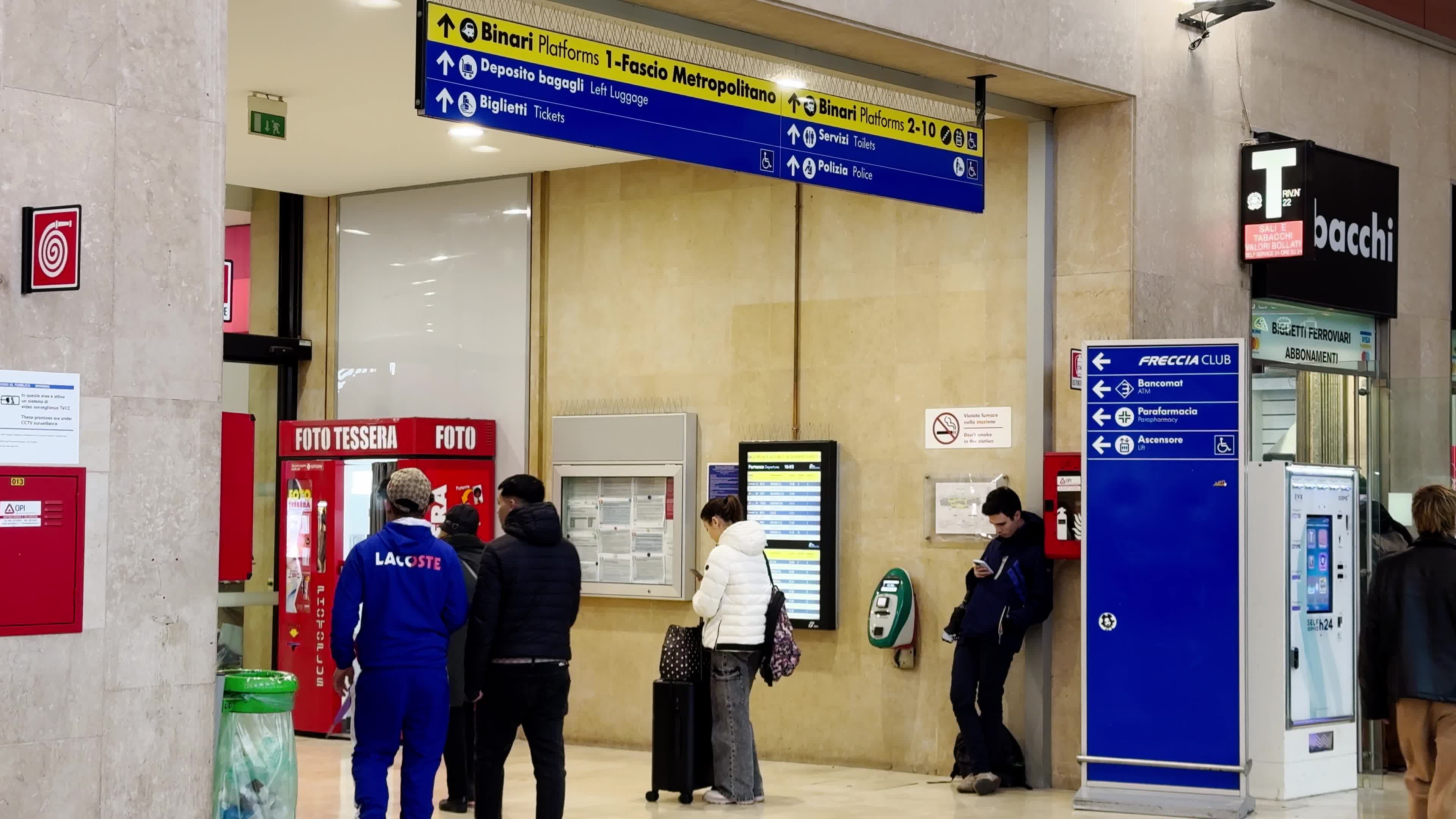 Train Strike In Italy