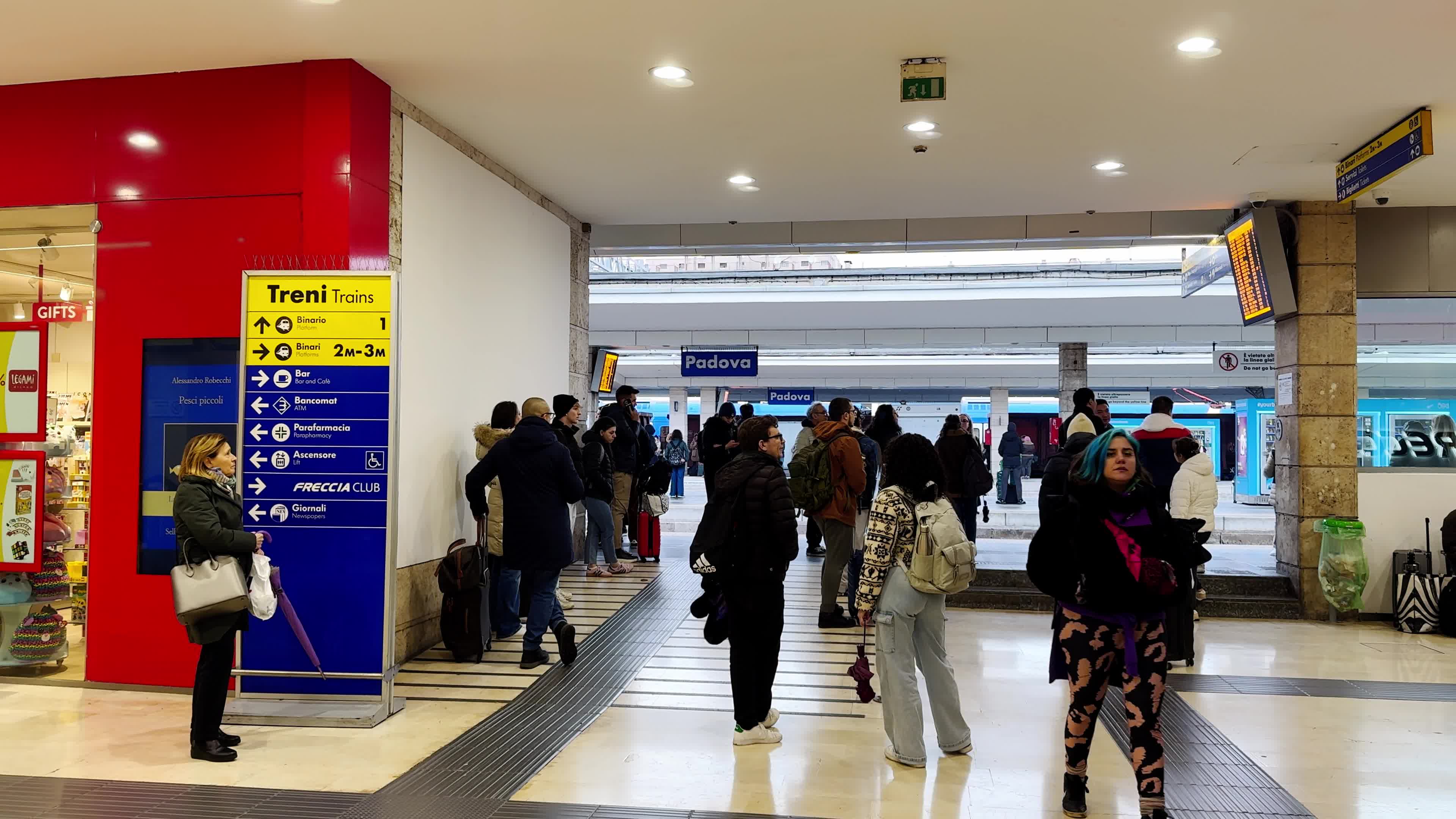 Train Strike In Italy
