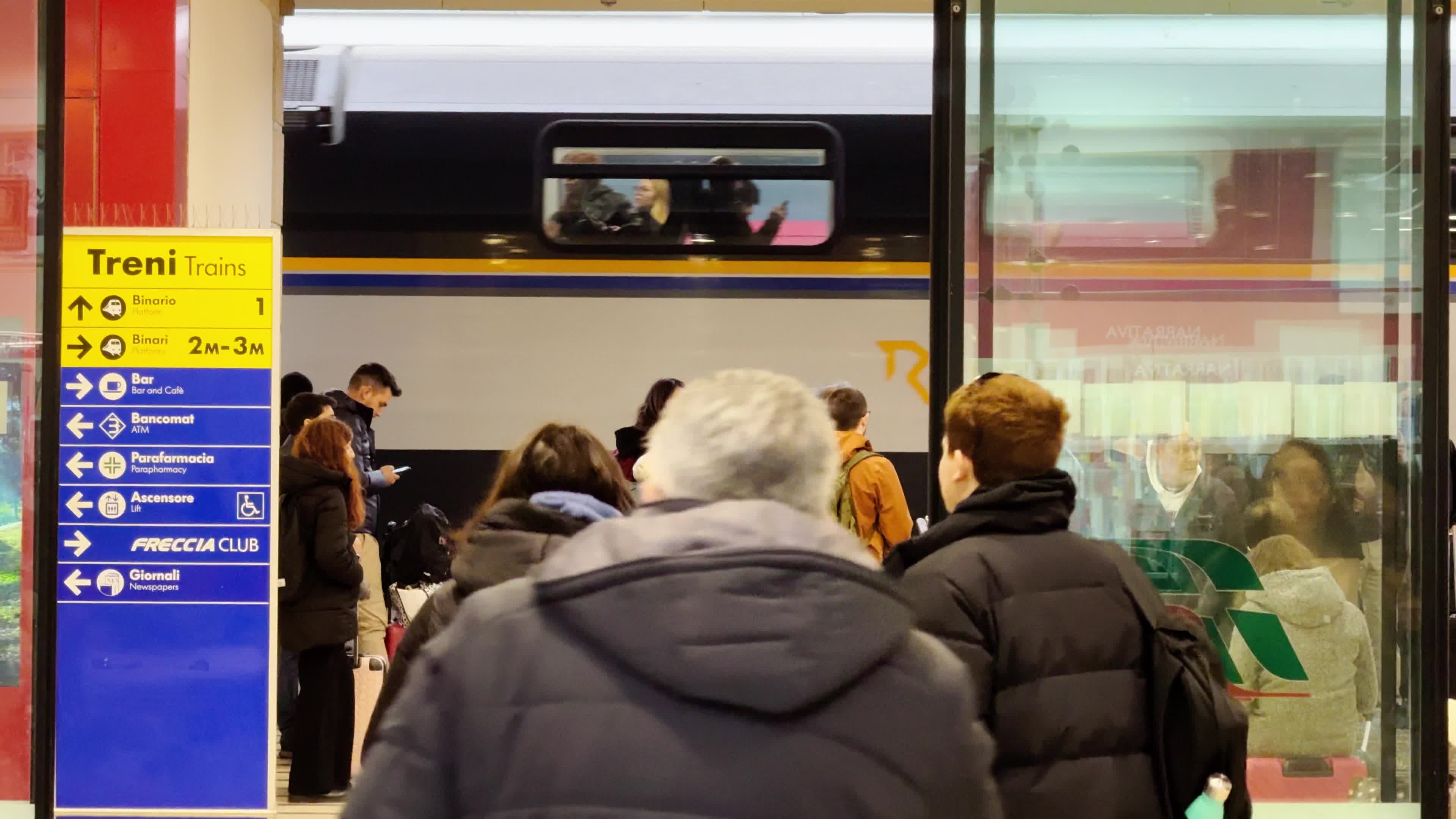 Train Strike In Italy