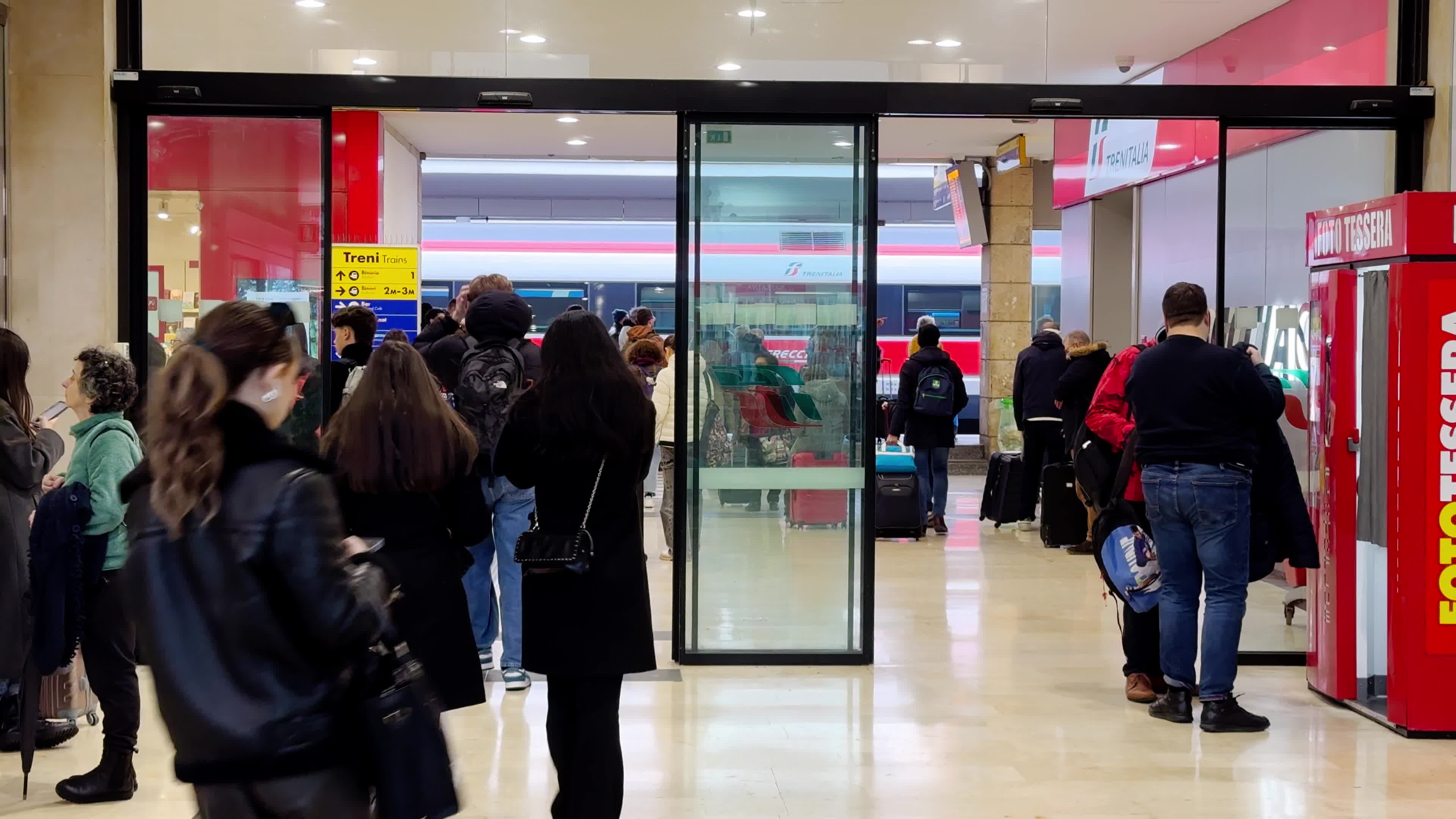 Train Strike In Italy