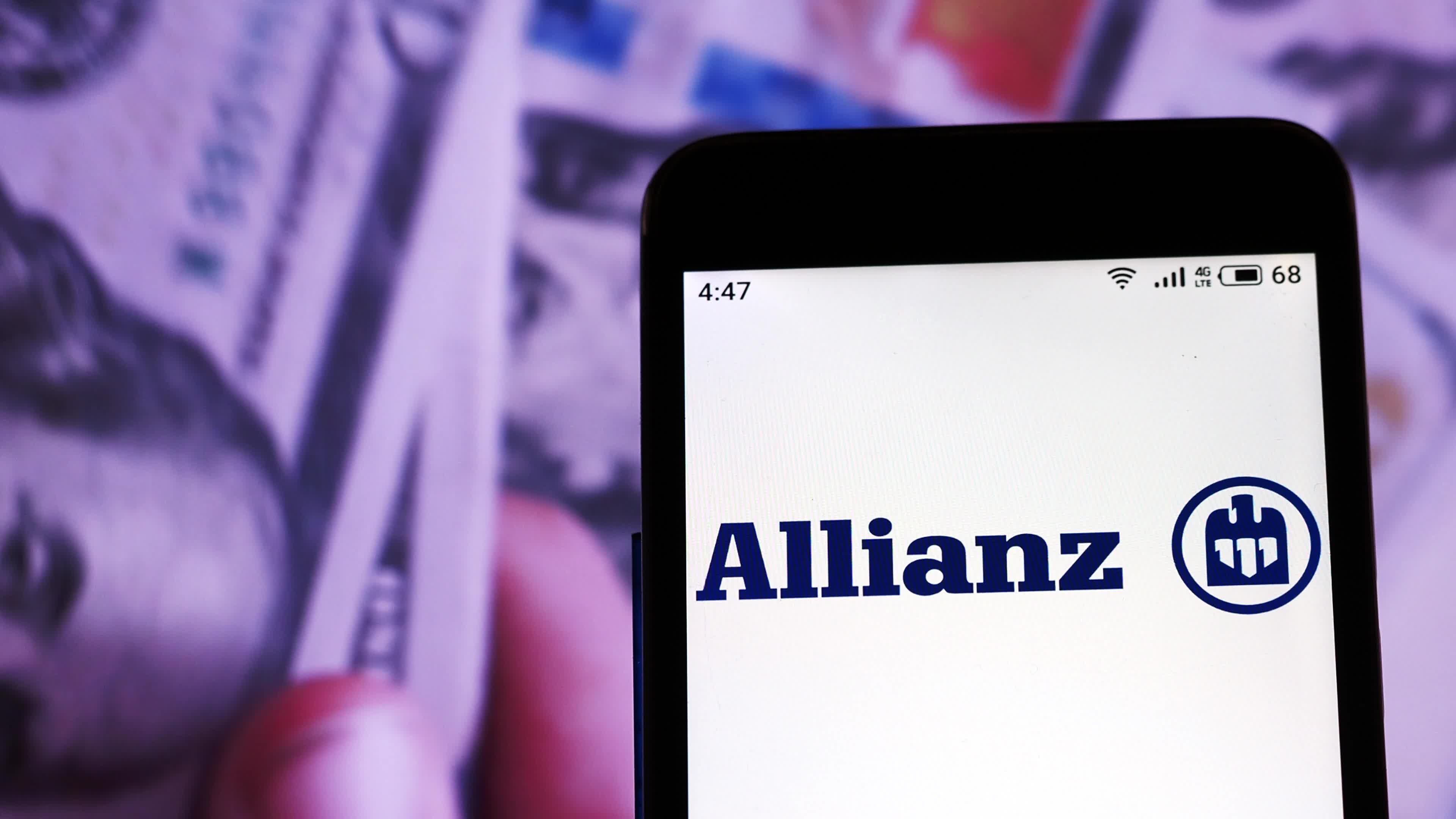 Video illustration the logo of Allianz SE