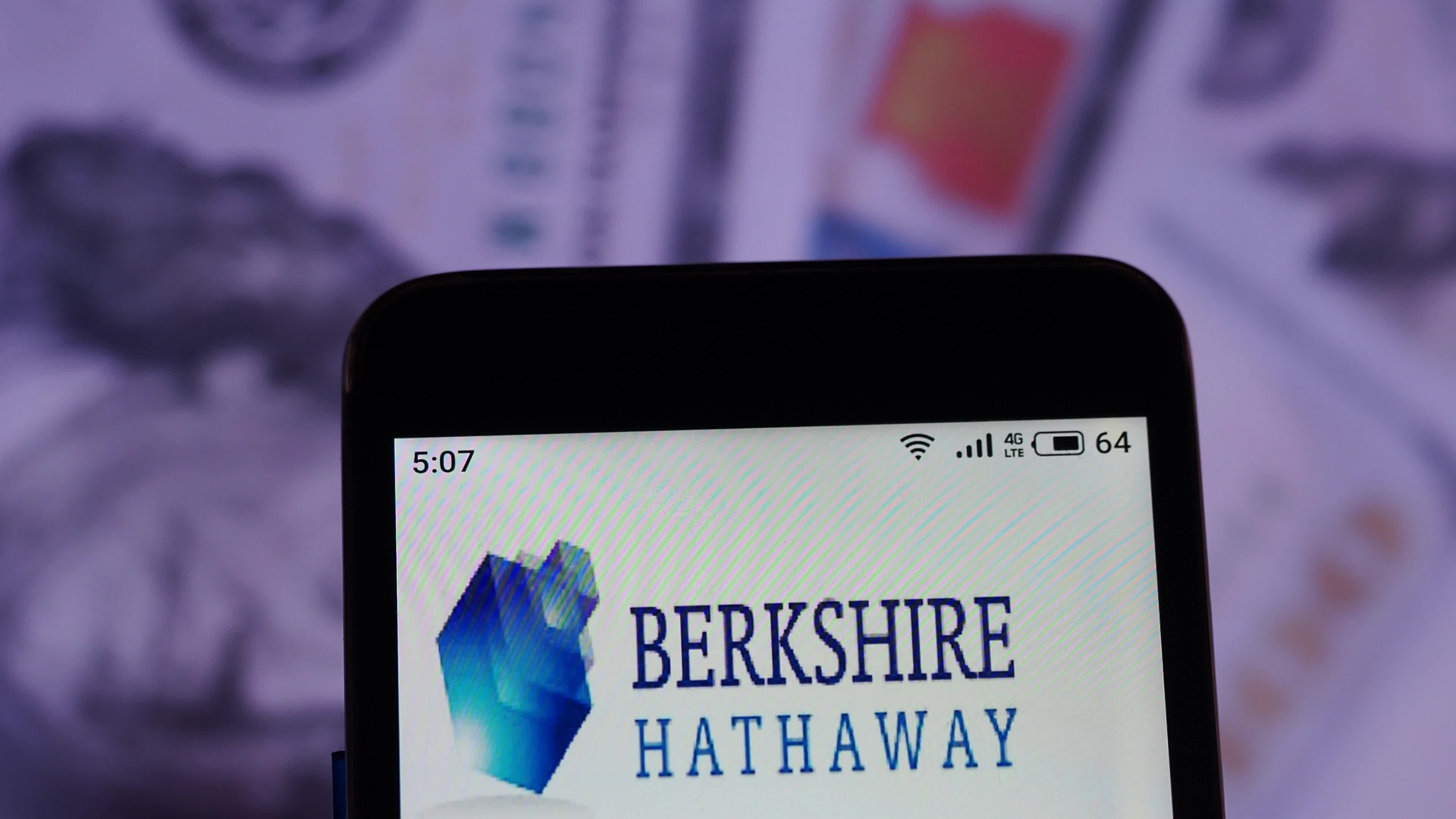 Video illustration the logo of Berkshire Hathaway Inc.