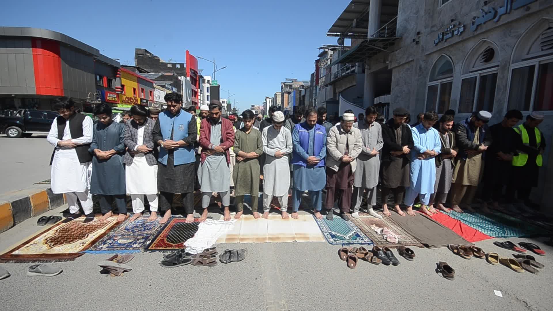 First Friday prayer of Ramadan in Pakistan