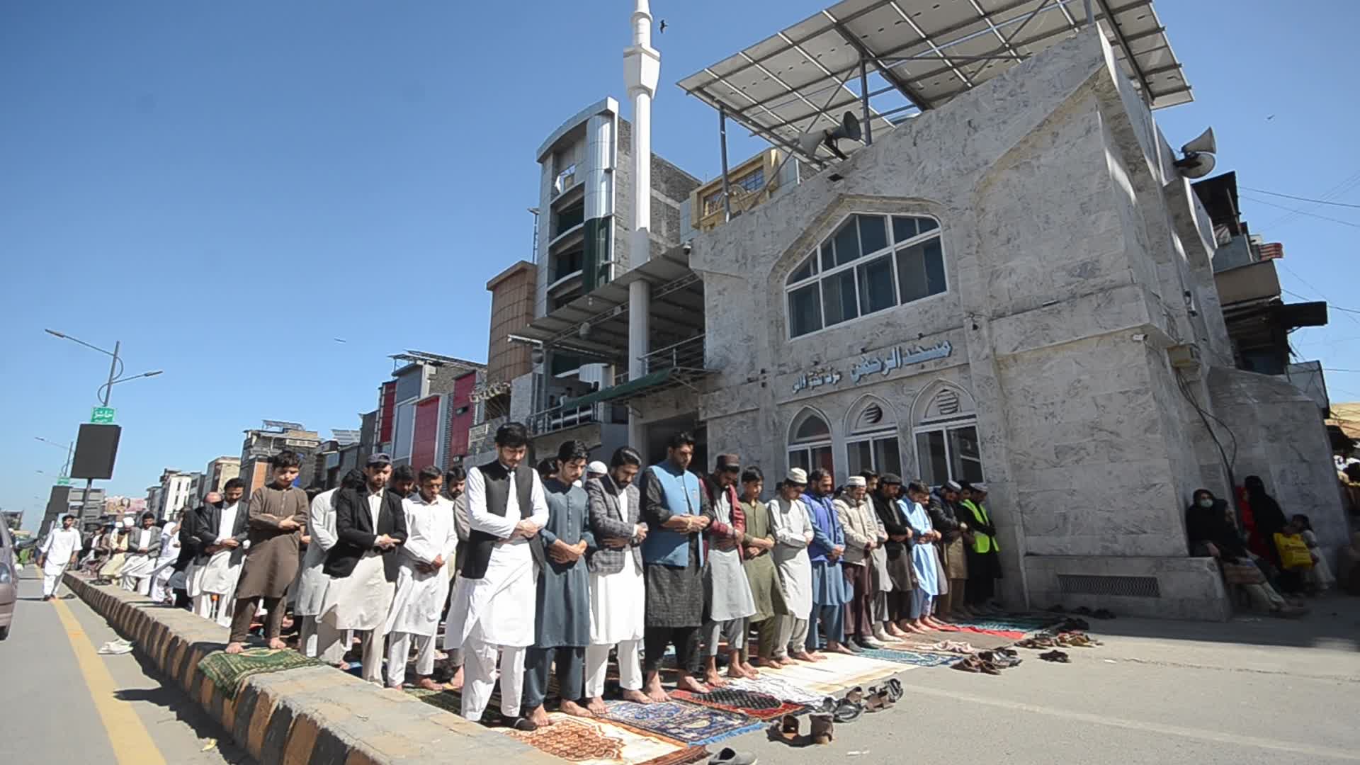 First Friday prayer of Ramadan in Pakistan