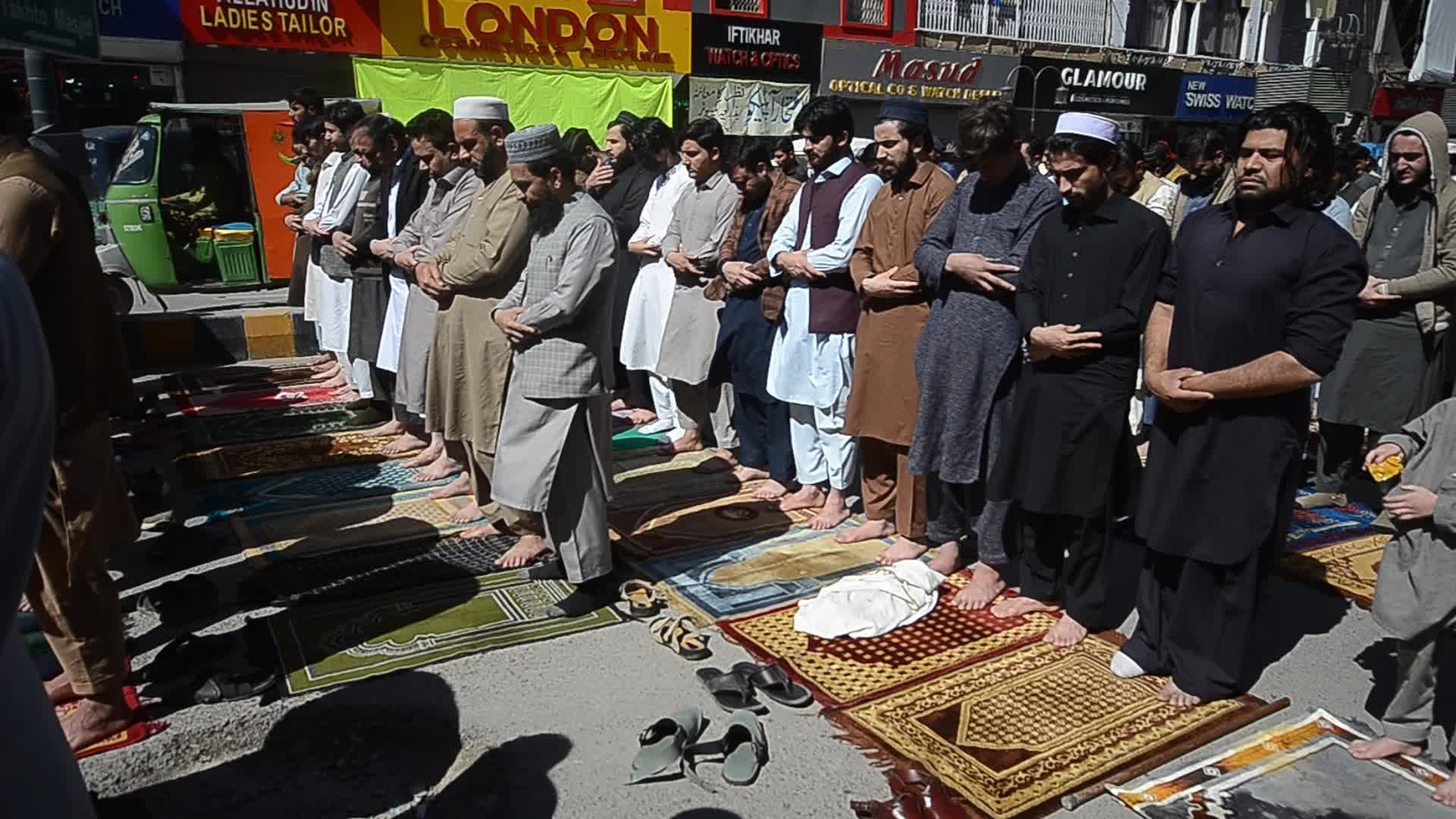 First Friday prayer of Ramadan in Pakistan