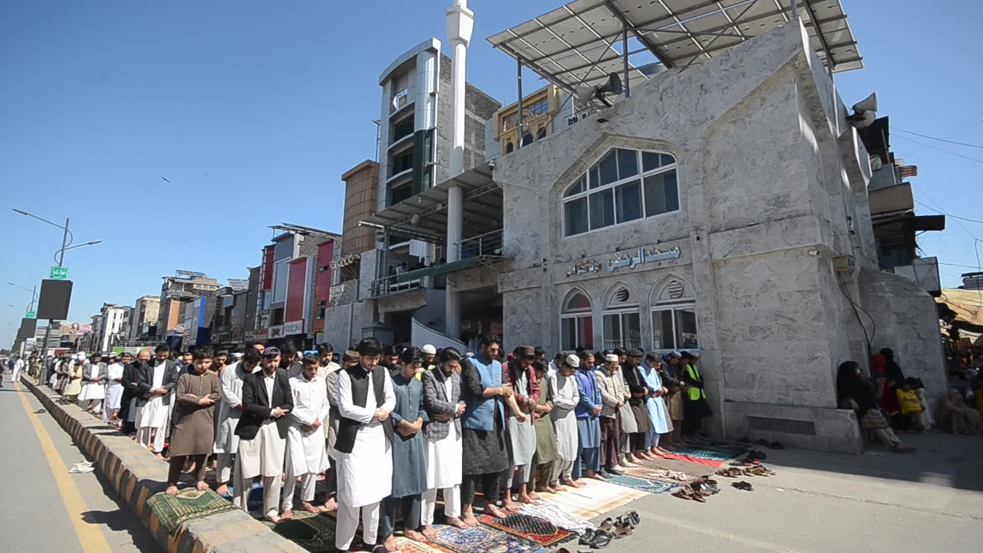 First Friday prayer of Ramadan in Pakistan