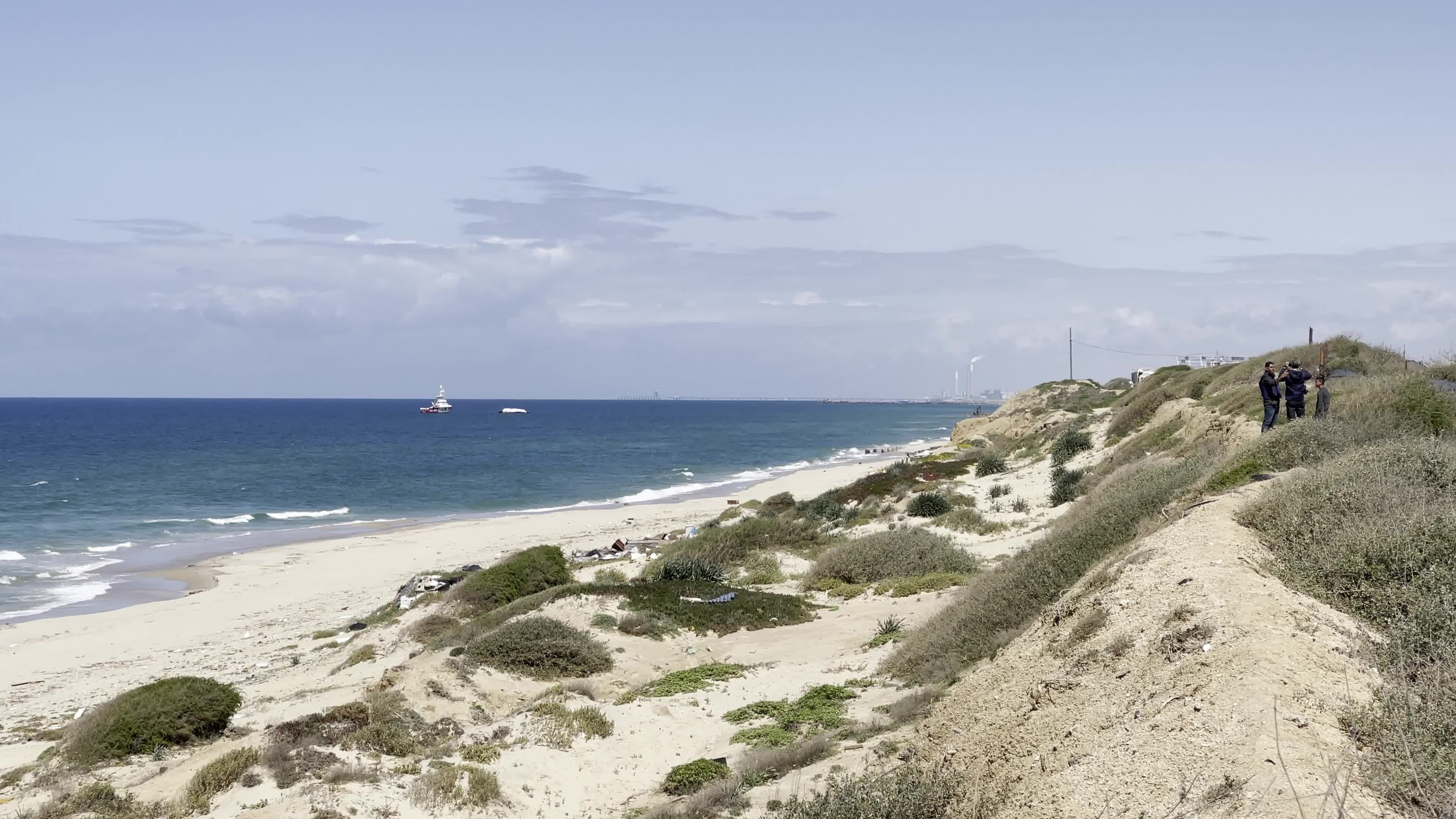Open Arms Vessel Sails Near Gaza 