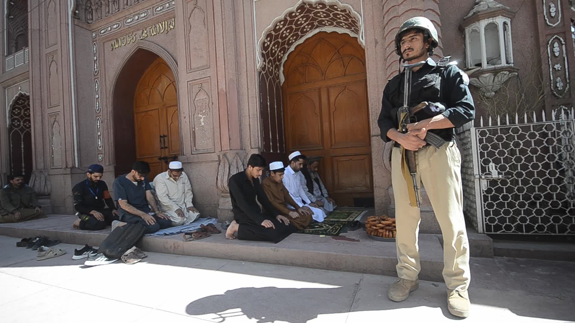 First Friday prayer of Ramadan in Pakistan